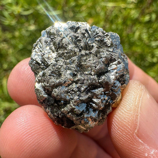 Golden Prophecy Stone, Rare and Unique, Marcasite Nodule, Crystal of Protection, Pyrite, Reiki, Rock Collection, Transformation, 32.96 grams