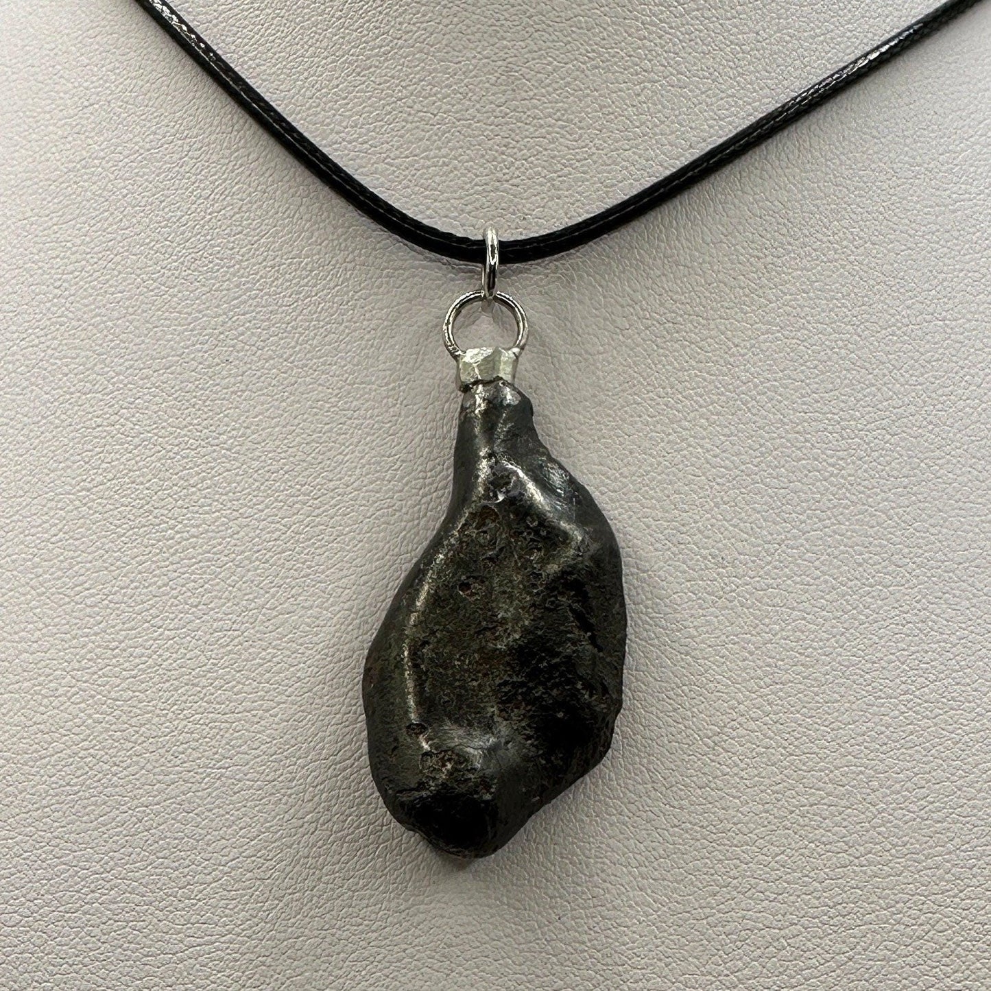 Sikhote-Alin Meteorite Pendant 20.28 grams, Astronomy Gift, Authentic Meteorite, Space Gift, Meteorite Jewelry, Iron Meteorite