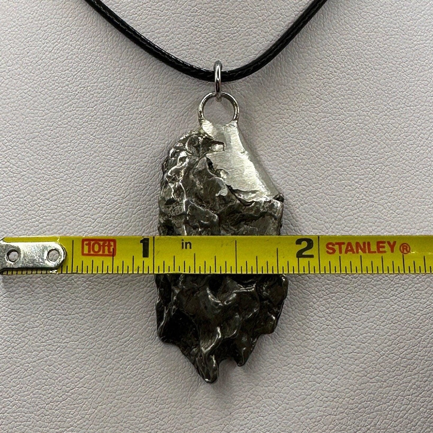 Campo del Cielo Meteorite Pendant, Astronomy Gift, Meteorite Jewelry, Iron Meteorite, Meteorite Pendant, COA, Astronomy Gift, 23.10 Grams