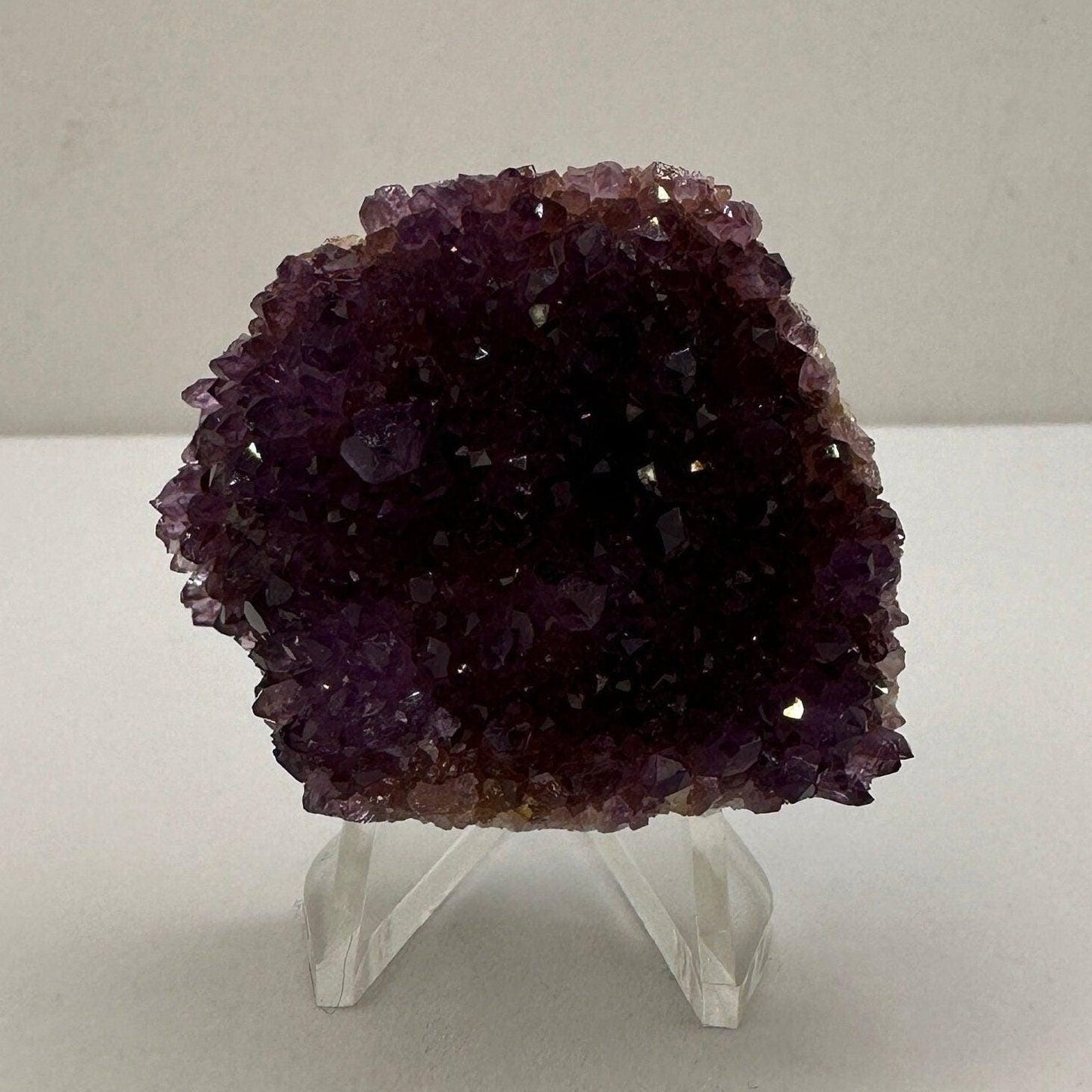 Deep Purple Amethyst Crystal, AAA+ Turkish Amethyst, Crystals, Alacam Mine, Crystal Collection, Crown Chakra, Turkey, 47.74 grams