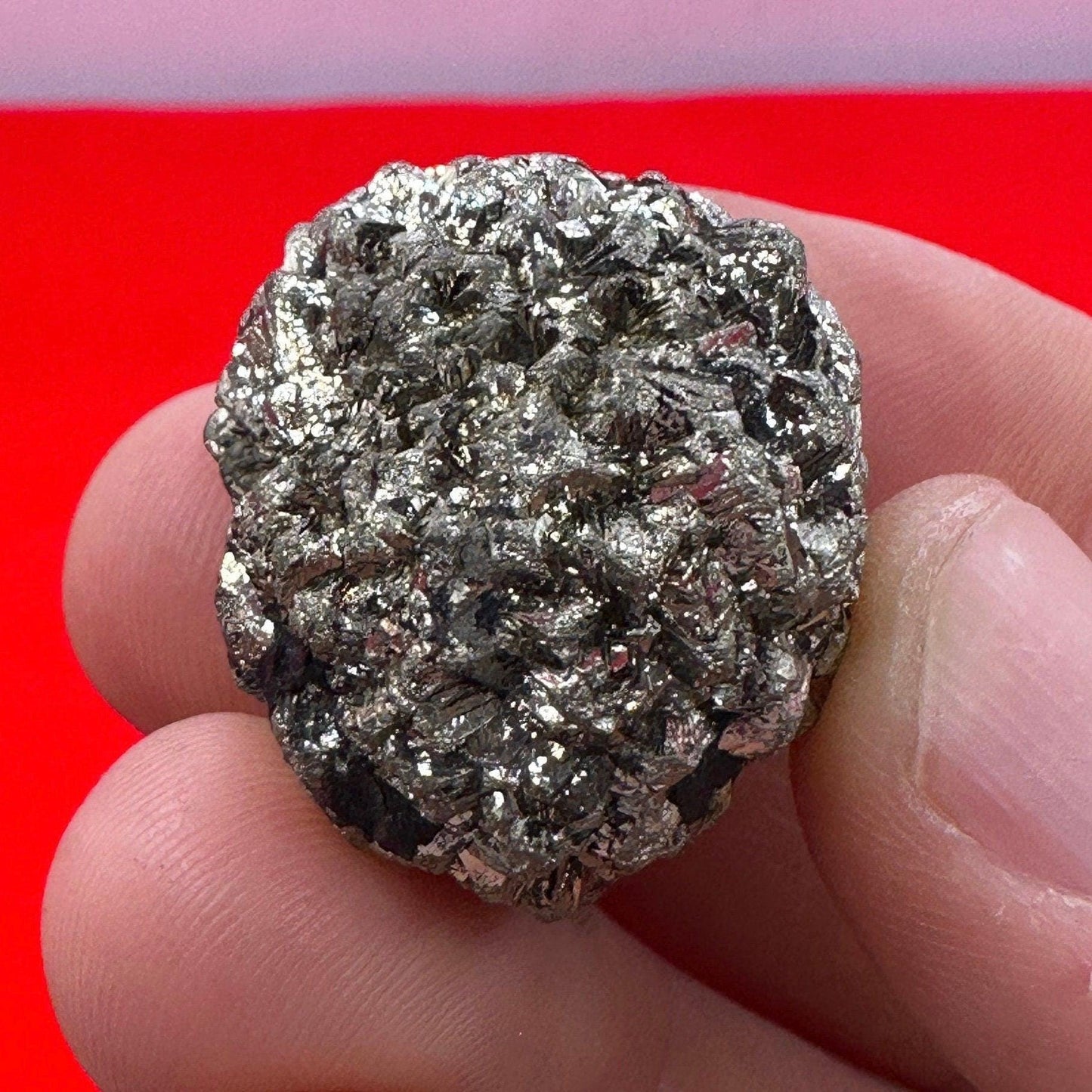 Golden Prophecy Stone, Rare and Unique, Marcasite Nodule, Crystal of Protection, Pyrite, Reiki, Rock Collection, Transformation, 32.96 grams