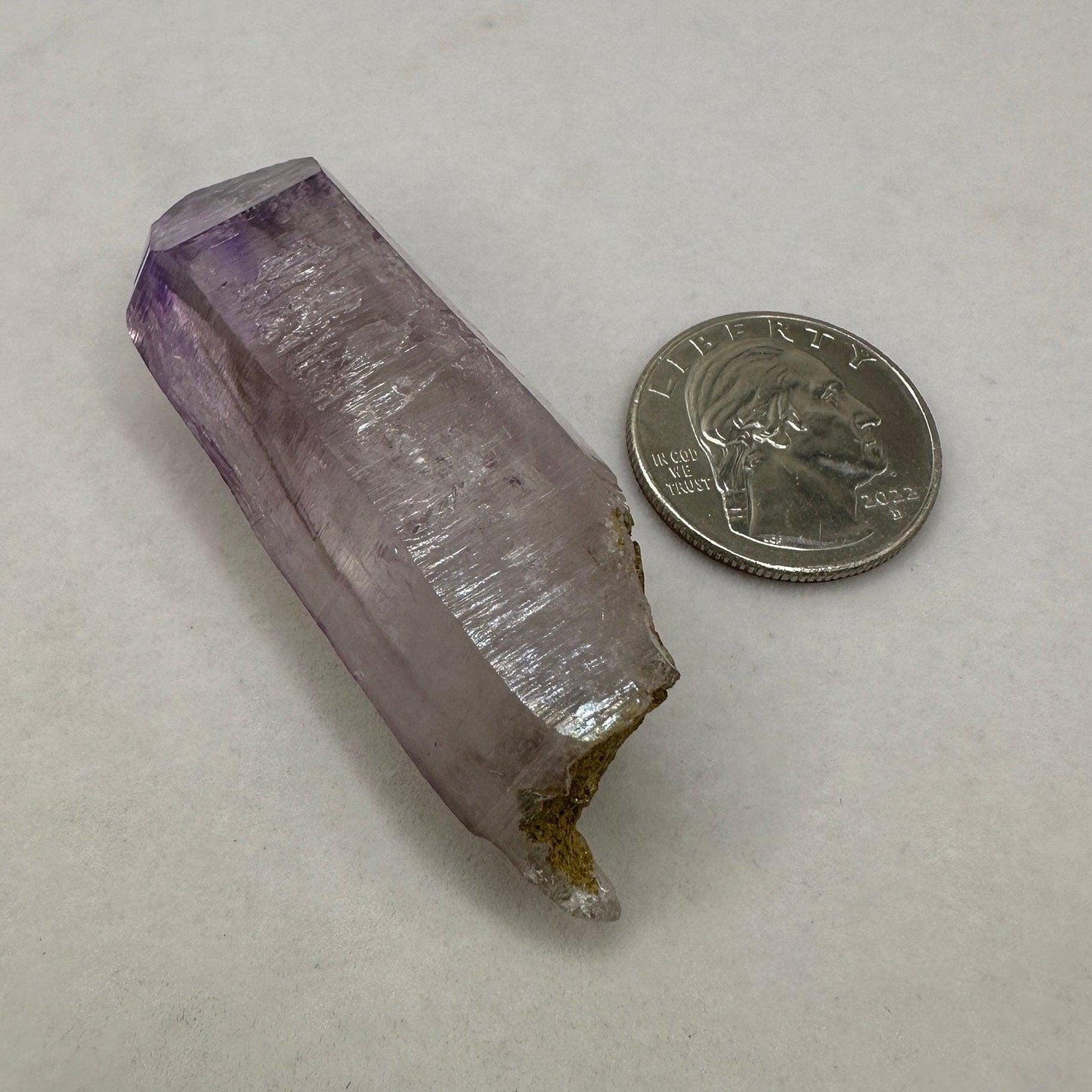 Vera Cruz Amethyst Crystal, Phantom Quartz, Vera Cruz, Crystal Point, Crystals, Crystal Collection, Brazil, Reiki Healing, 33.36 Grams