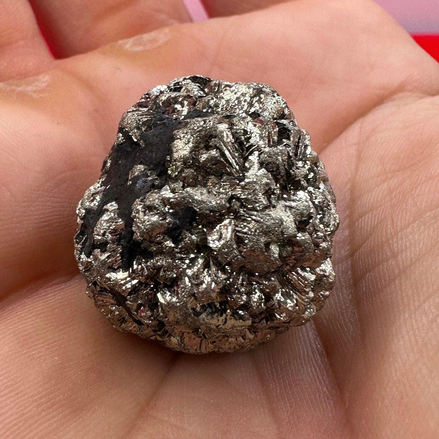 Golden Prophecy Stone, Rare and Unique, Marcasite Nodule, Crystal of Protection, Pyrite, Reiki, Rock Collection, Transformation, 87.00 grams