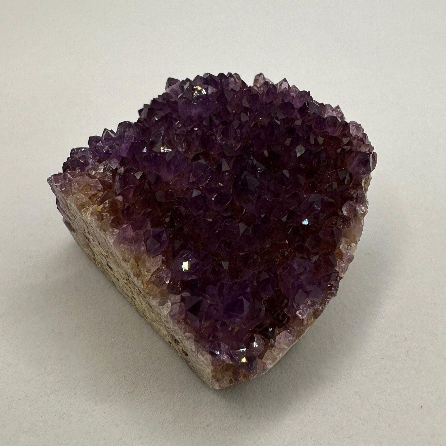 Deep Purple Amethyst Crystal, AAA+ Turkish Amethyst, Crystals, Alacam Mine, Crystal Collection, Crown Chakra, Turkey, 47.74 grams