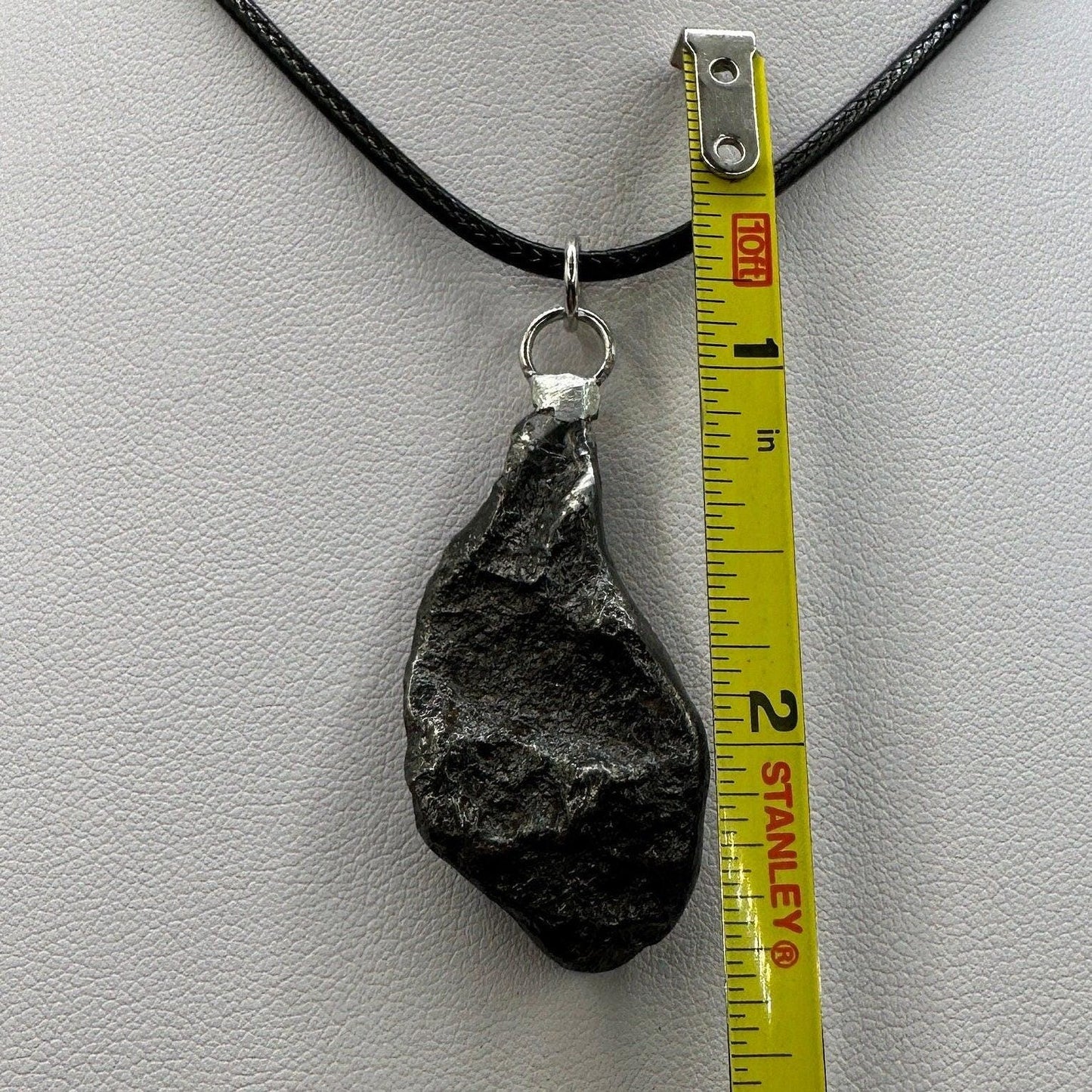 Sikhote-Alin Meteorite Pendant 20.28 grams, Astronomy Gift, Authentic Meteorite, Space Gift, Meteorite Jewelry, Iron Meteorite