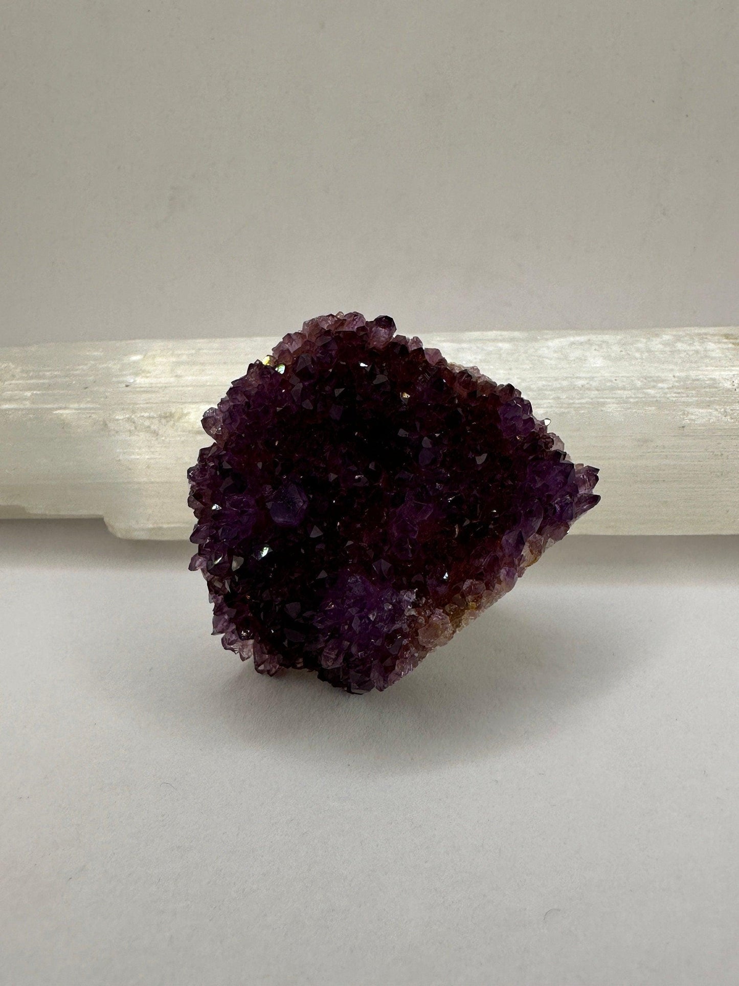 Deep Purple Amethyst Crystal, AAA+ Turkish Amethyst, Crystals, Alacam Mine, Crystal Collection, Crown Chakra, Turkey, 47.74 grams