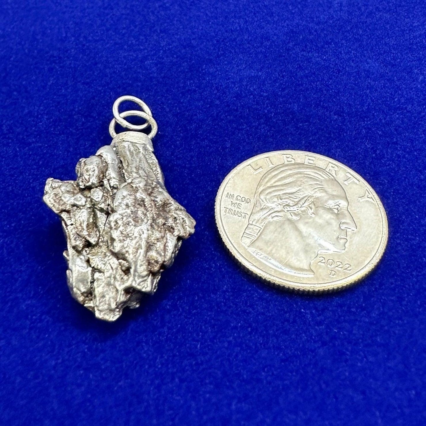 Campo del Cielo Meteorite Pendant, Astronomy Gift, Meteorite Jewelry, Iron Meteorite, Meteorite Pendant, COA, Astronomy Gift, 14.70 Grams