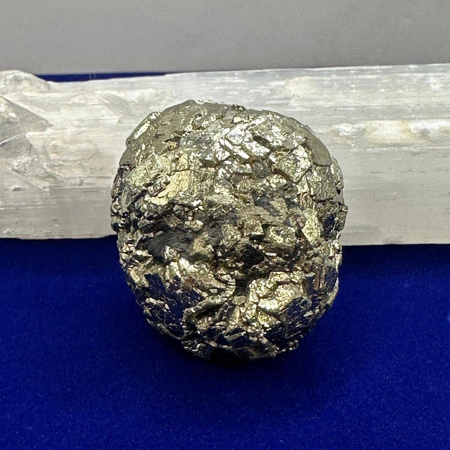 Golden Prophecy Stone, Rare and Unique, Marcasite Nodule, Crystal of Protection, Pyrite, Reiki, Rock Collection, Transformation, 87.56 grams