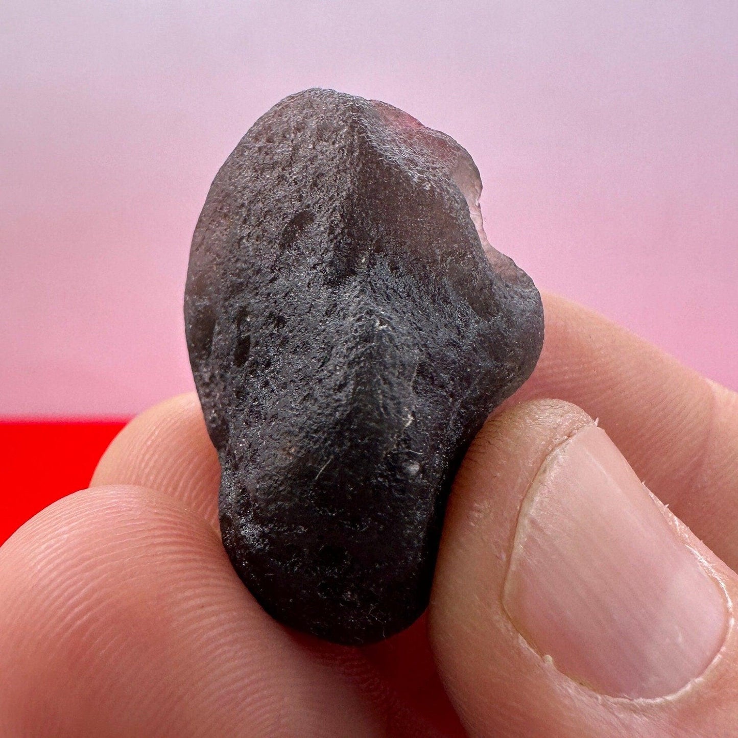 Agni Manitite, Rare Tektite, Pearl of Divine Fire, Indochinite Tektite, Rock Impactite, Reiki, Java, Indonesia, 8.32 grams, Astronomy Gift