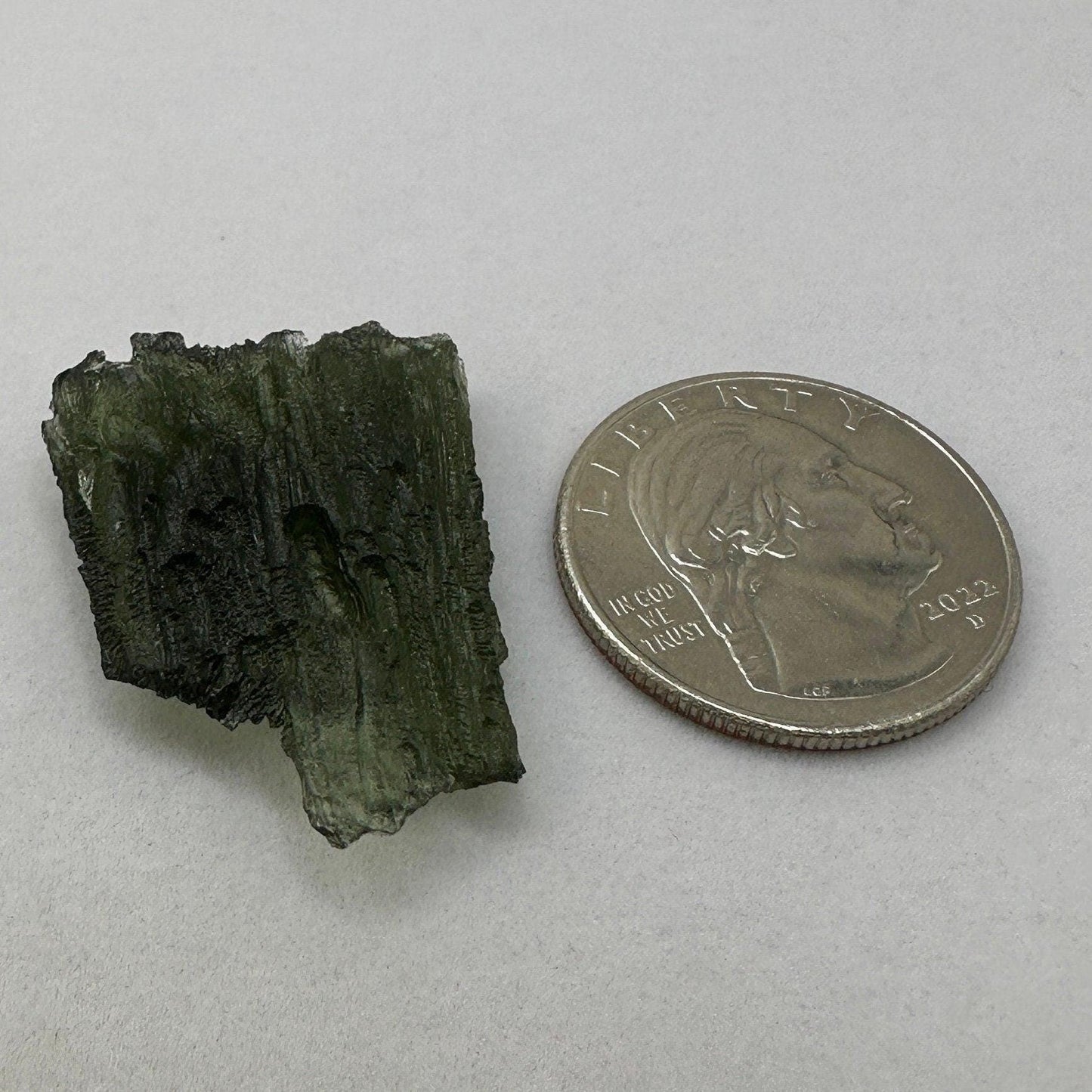 Moldavite Tektite Specimen, High Quality, Transformation, Manifestation, Reiki, Authentic Moldavite Specimen, 5.05 grams|25.25 carats