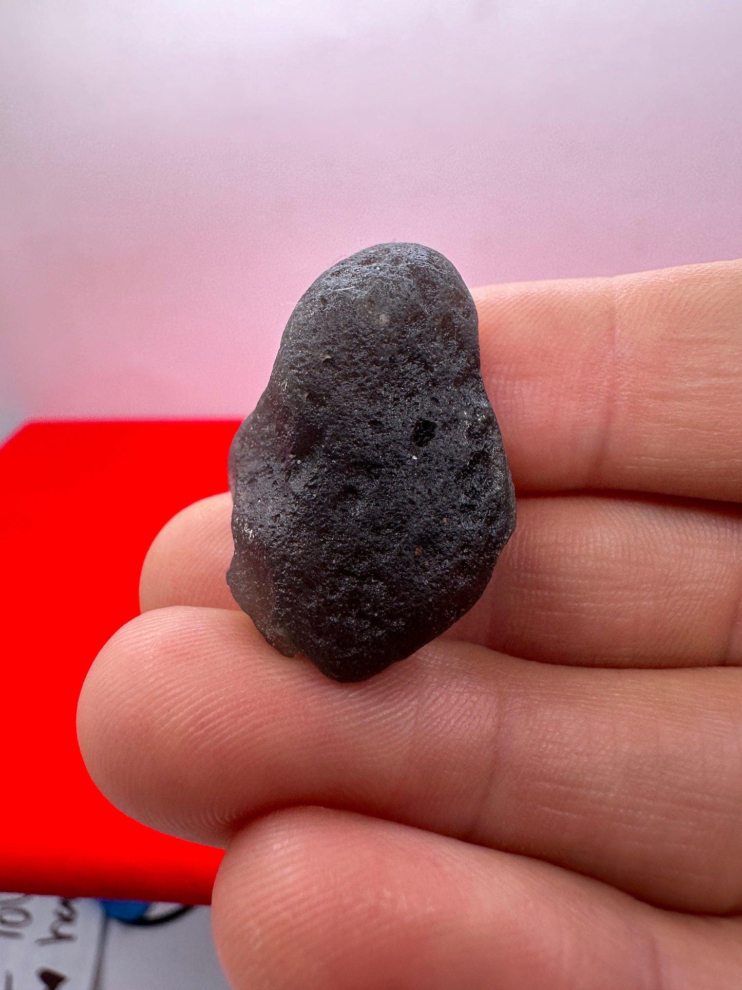 Agni Manitite, Rare Tektite, Pearl of Divine Fire, Indochinite Tektite, Rock Impactite, Reiki, Java, Indonesia, 8.32 grams, Astronomy Gift