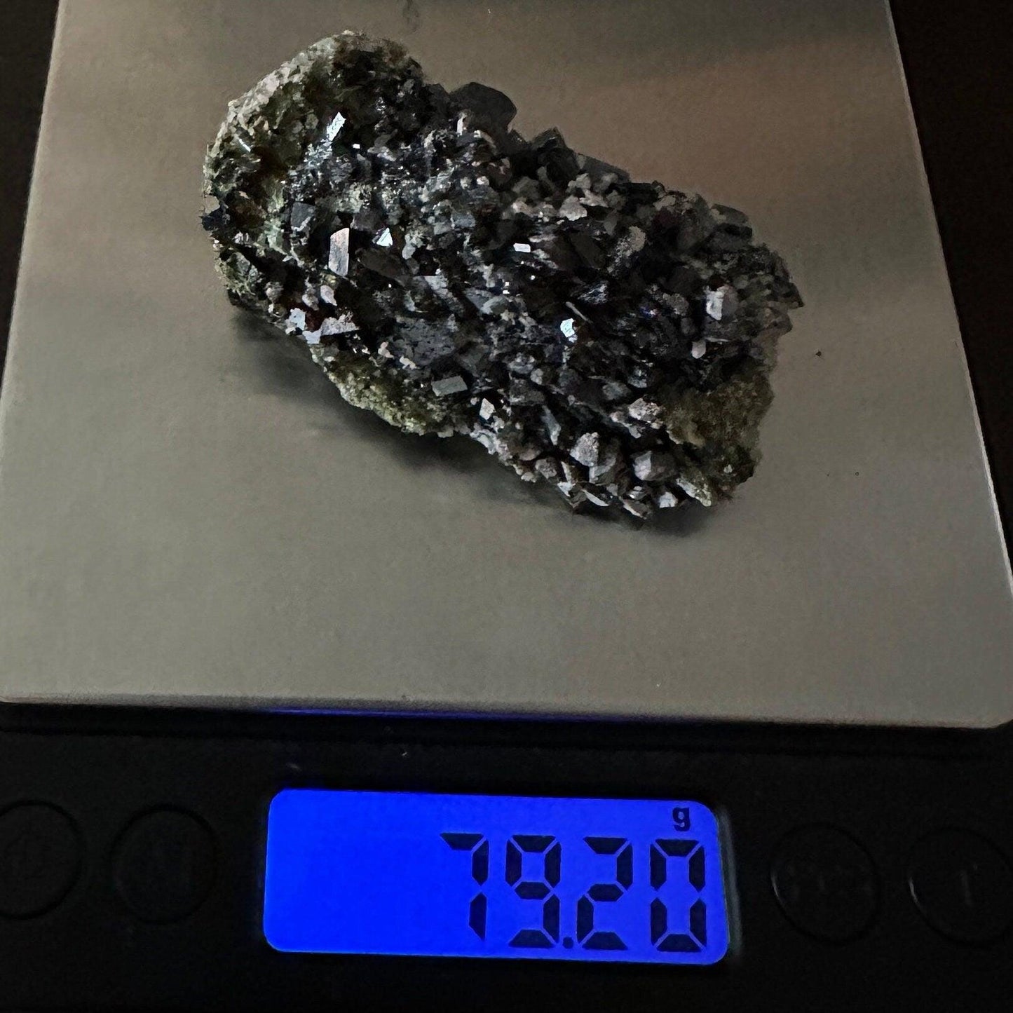 Epidote Crystal Specimen, Epodite, Peruvian Epidote, Crystal Collection, Manifestation, Home Decor, Reiki Healing, 79.20 Grams