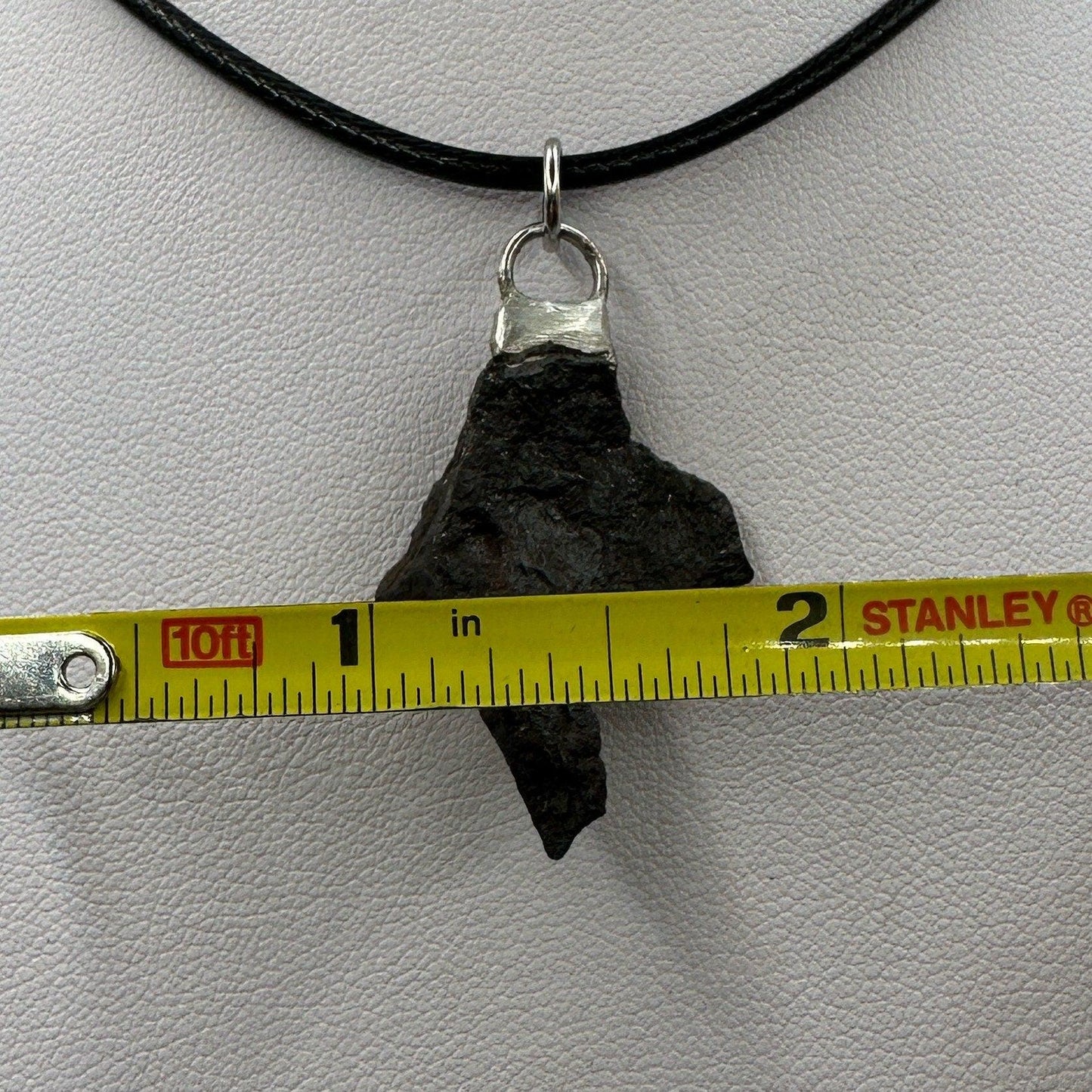 Rare Canyon Diablo Meteorite Pendant 6.59 grams, Beautiful and unique meteorite formation, Astronomy Gift, Space Gift, Iron Meteorite