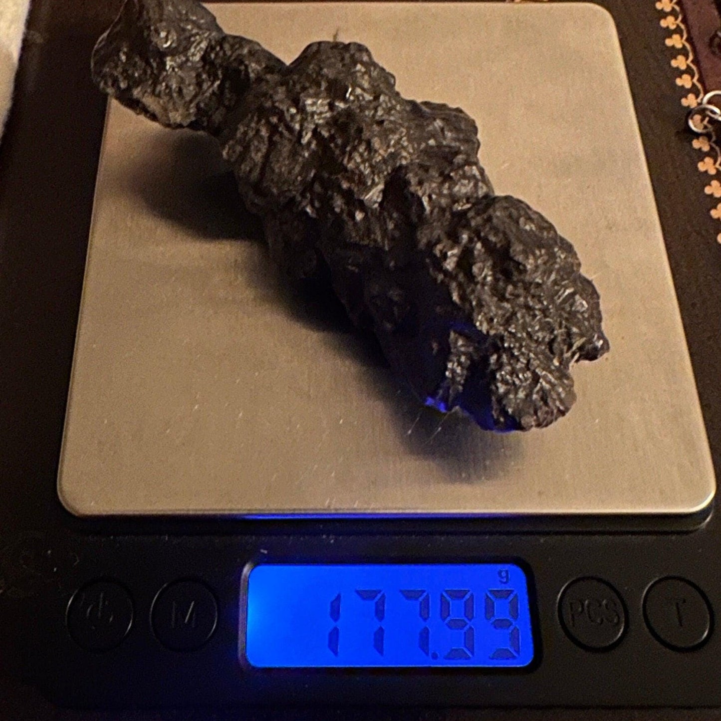 Rare and Unique Large Elongated Prophecy Stone from Egypt, Witches Finger, Authentic, Inner Vision, Dreamwork, Energy Work, 177.99 grams