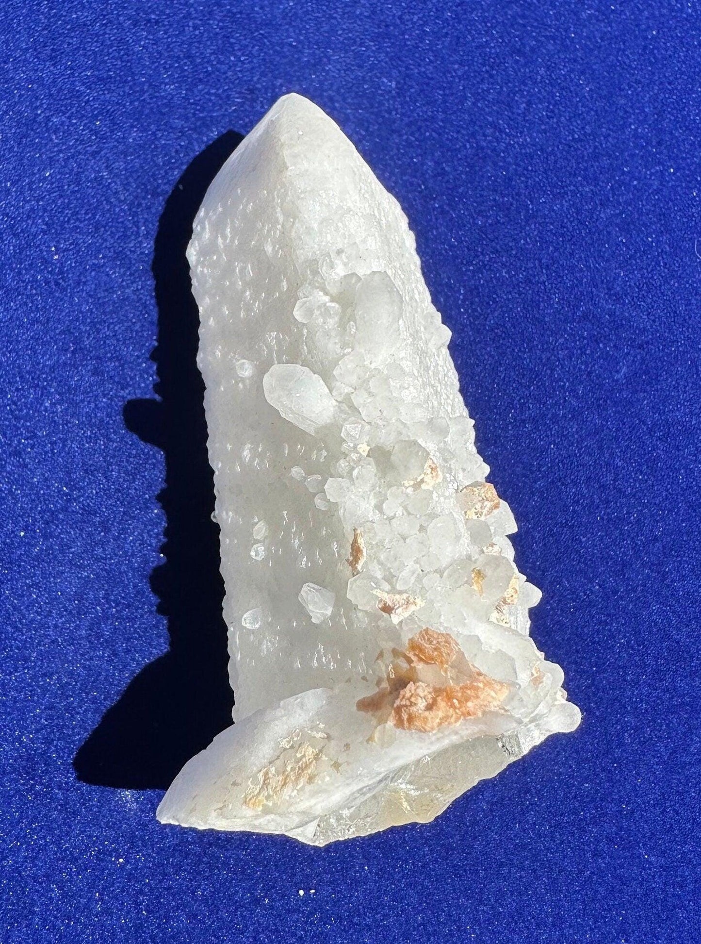 Beautiful Top Grade Candle Quartz, Candle Quartz Crystal, Mongolian Candle Quartz, Reiki, Energy Work, Crystal Collection, 75.62  gram