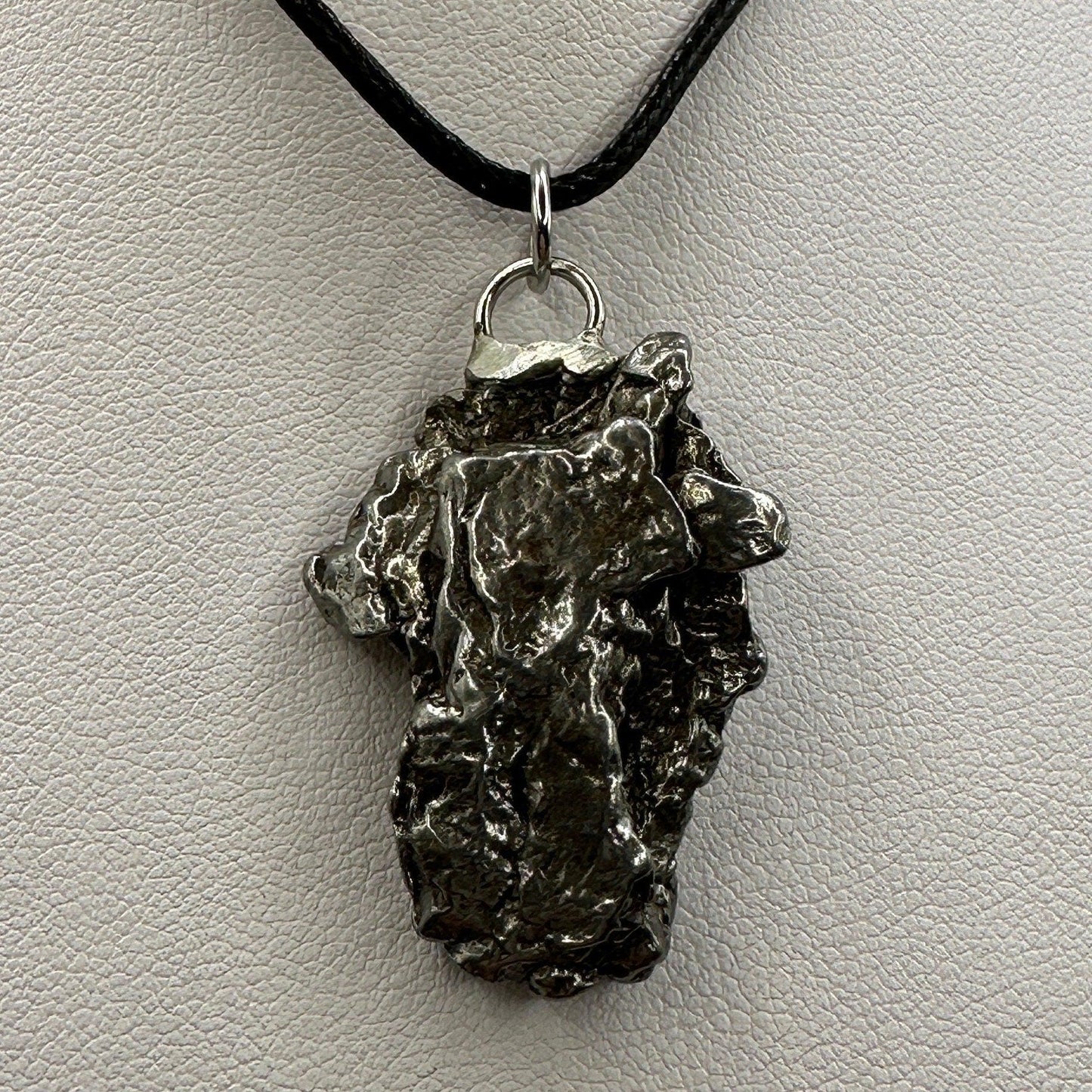 Beautiful Aletai Meteorite Pendant, 16.73 grams, Astronomy Gift, Authentic Meteorite, Meteorite Jewelry, Meteorite Pendant, COA, Space Gift