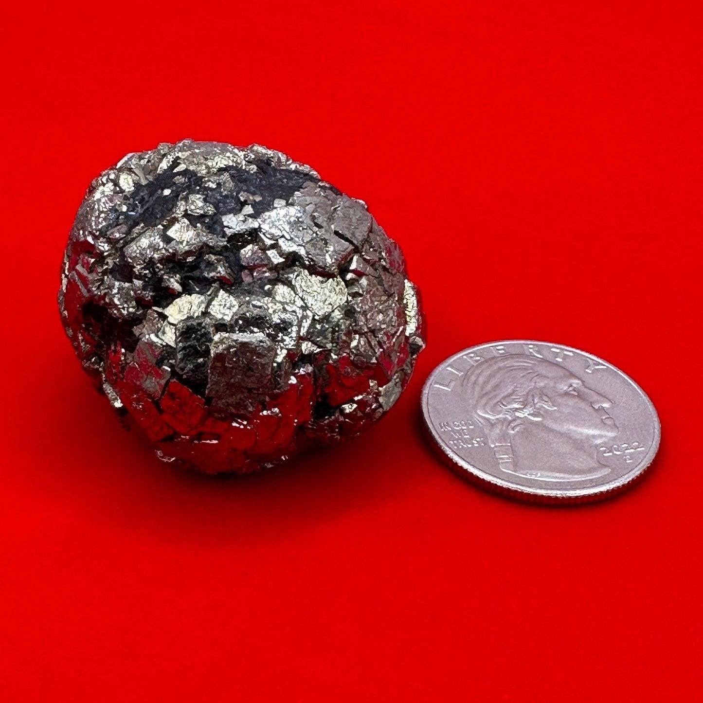 Golden Prophecy Stone, Rare and Unique, Marcasite Nodule, Crystal of Protection, Pyrite, Reiki, Rock Collection, Transformation, 87.81 grams