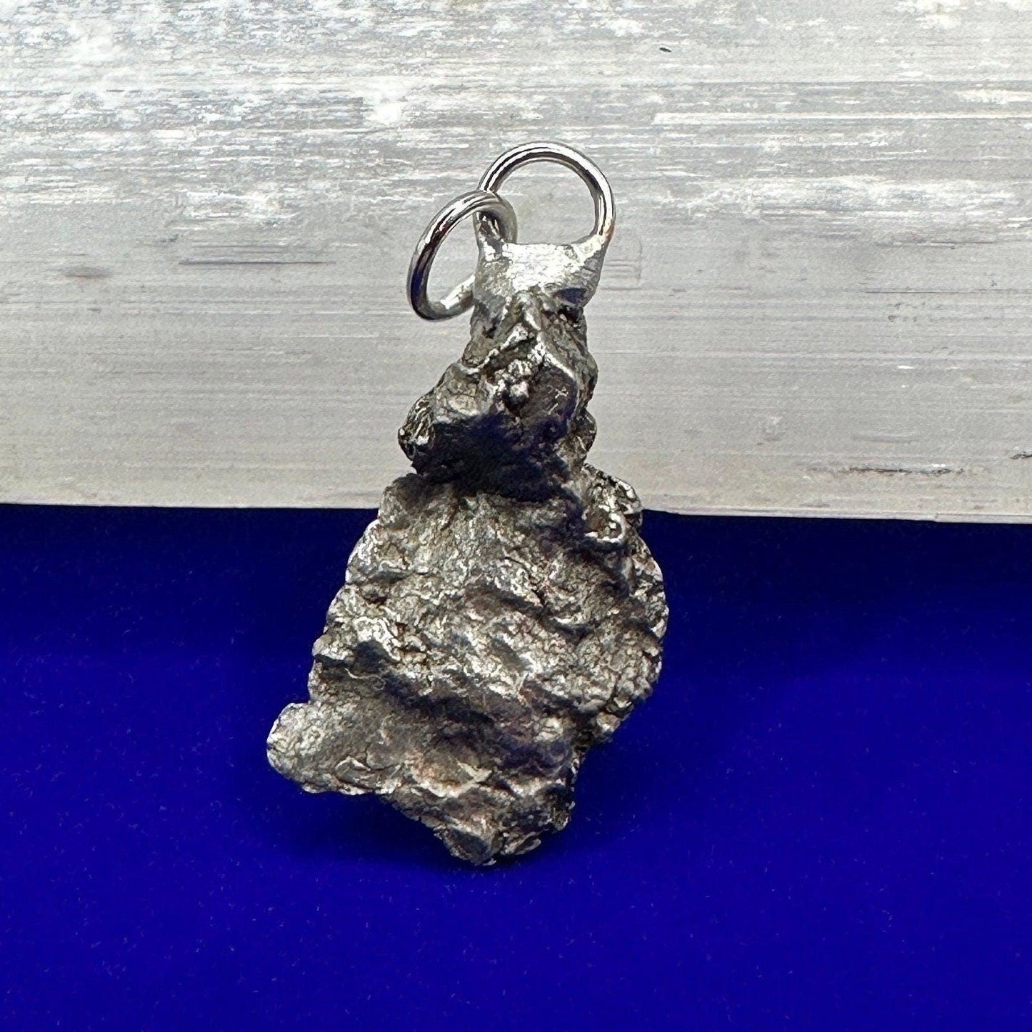 Beautiful Aletai Meteorite Pendant, 6.36 grams, Astronomy Gift, Authentic Meteorite, Meteorite Jewelry, Meteorite Pendant, COA