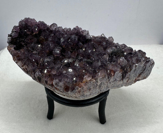 Deep Purple Amethyst Crystal, AAA+ Turkish Amethyst, Crystals, Alacam Mine, Crystal Collection, Crown Chakra, Turkey, 204 grams