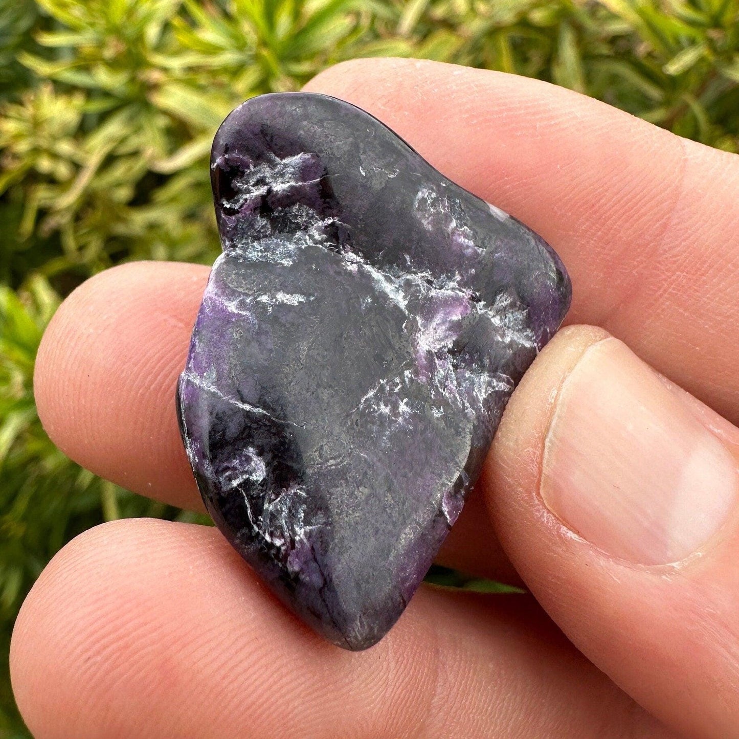 Sugalite Specimen, Polished Sugalite, Rare Sugalite, Inner Peace, South African, Reiki Energy Work, Authentic Sugalite, 9.86 grams