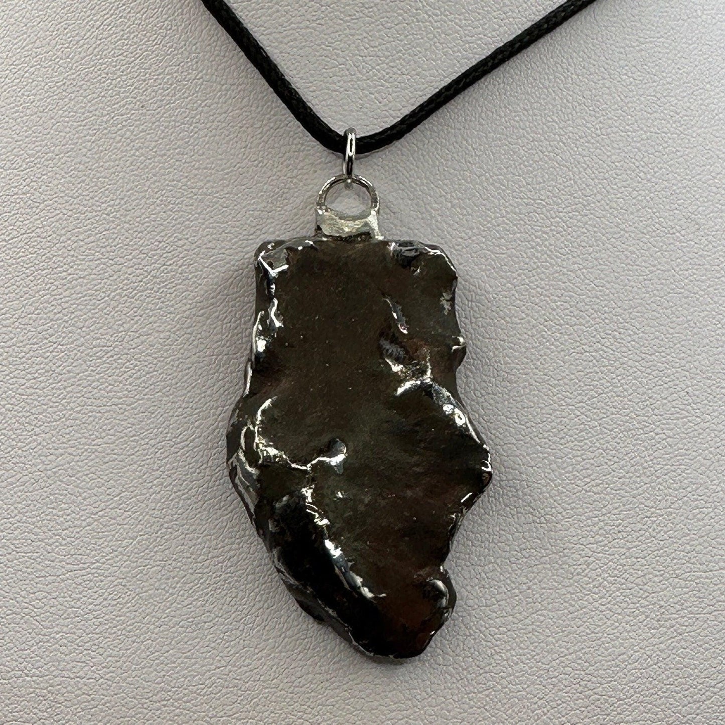 Unique Iron Meteorite Specimen Gebel Kamil, 49.75 grams, Astronomy Gift, Space Gift, Iron Meteorite, Egypt, Polished Meteorite, Space