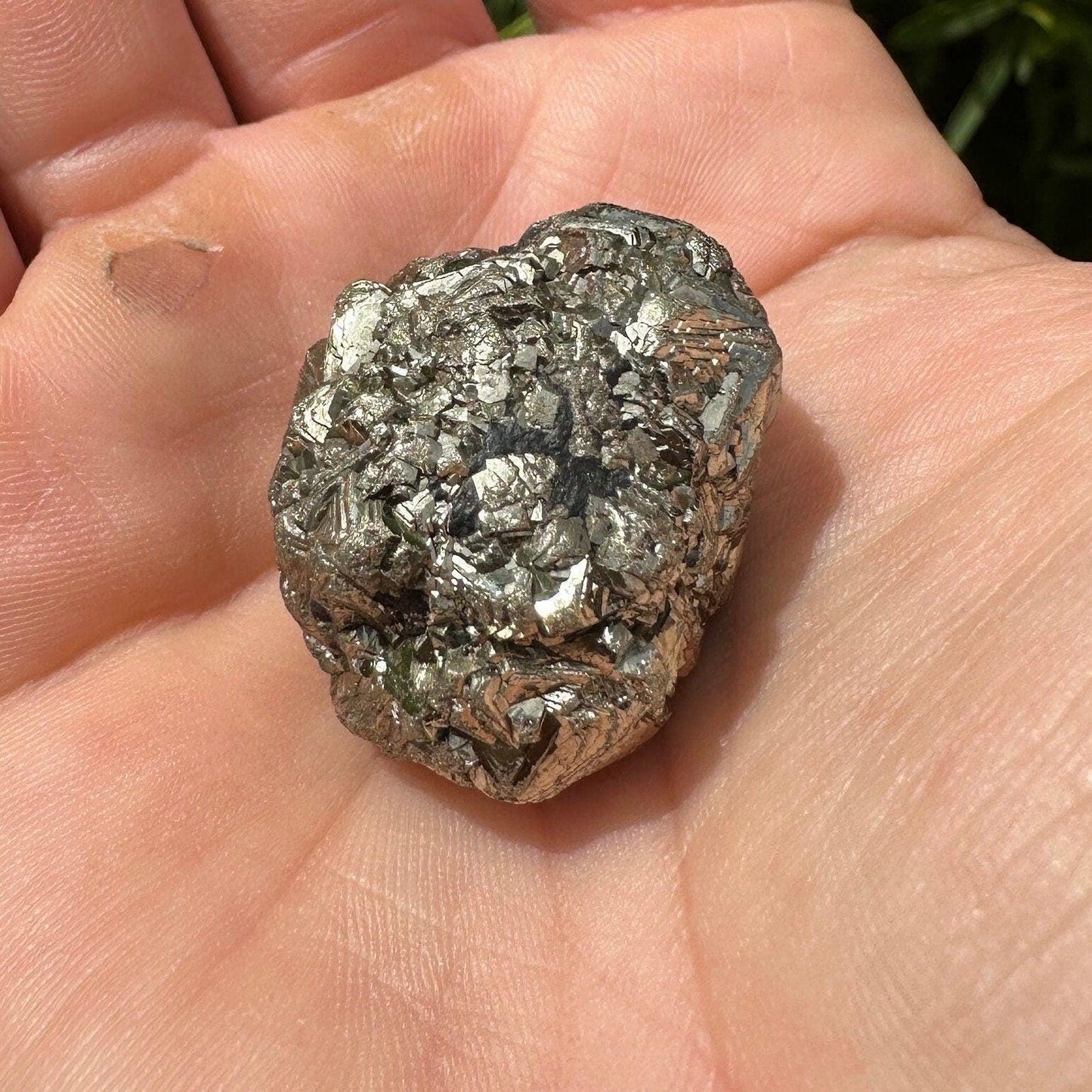 Golden Prophecy Stone, Rare and Unique, Marcasite Nodule, Crystal of Protection, Pyrite, Reiki, Rock Collection, Transformation, 39.14 grams