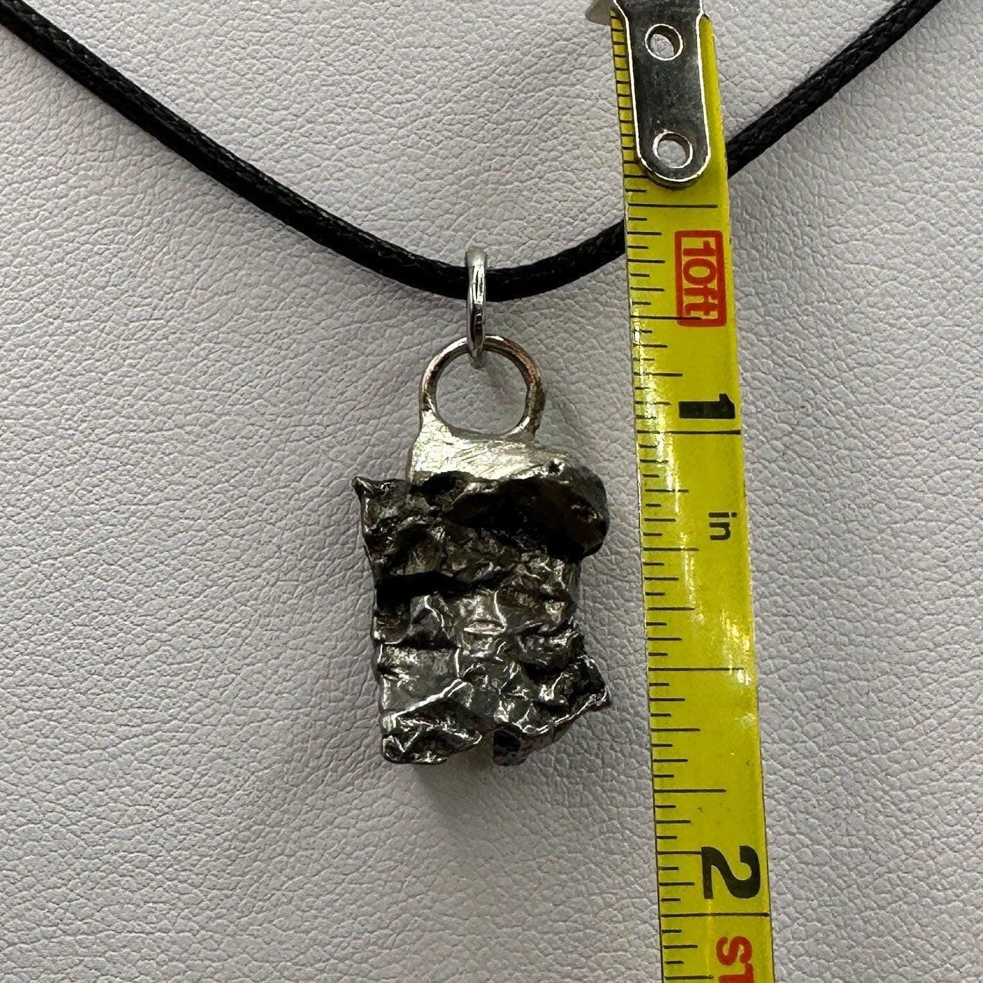 Beautiful Meteorite Campo del Cielo Pendant 6.72 grams, Astronomy Gift, Authentic Meteorite, Meteorite Jewelry, Meteorite Pendant, COA