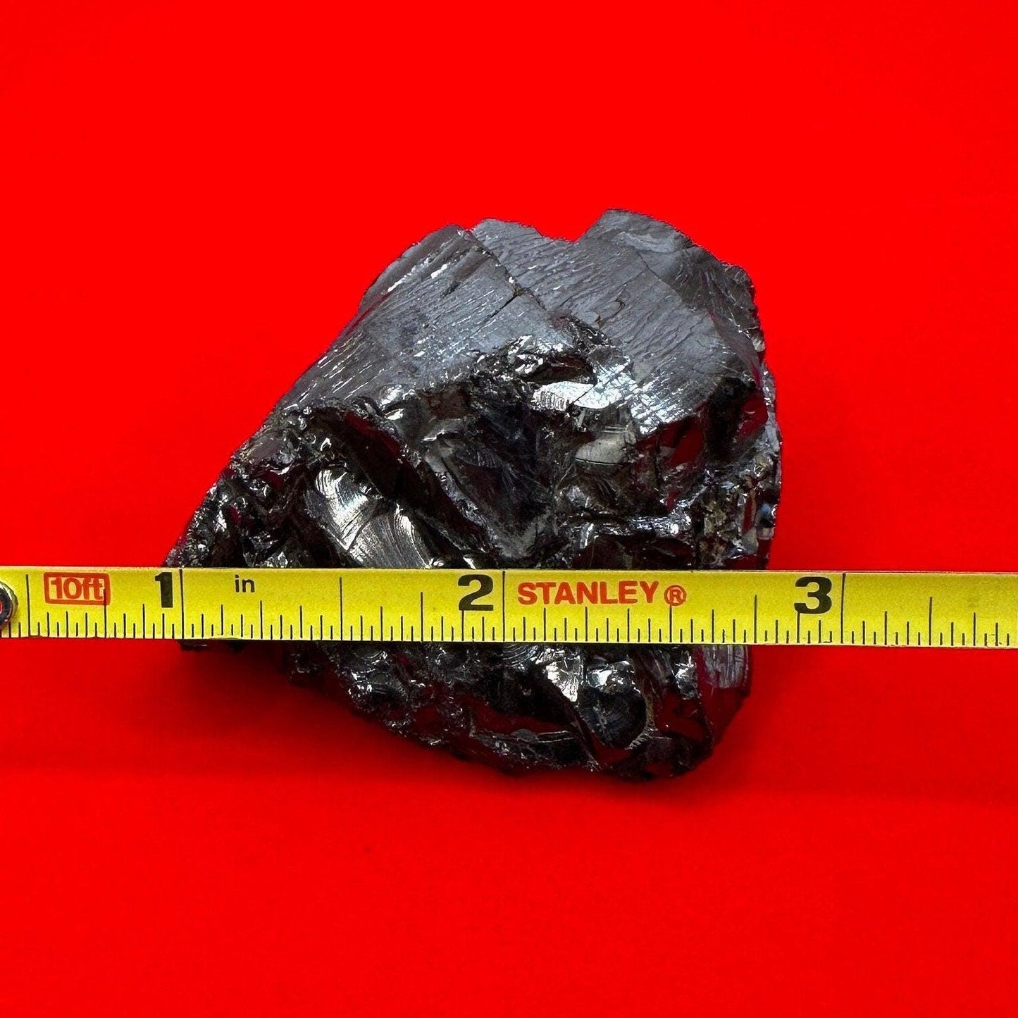 Shungite Specimen from Colombia, Rare and beautiful piece, High Quality, EMF Protection, Meditation, Reiki, Sleep Improvement, 42.26 grams