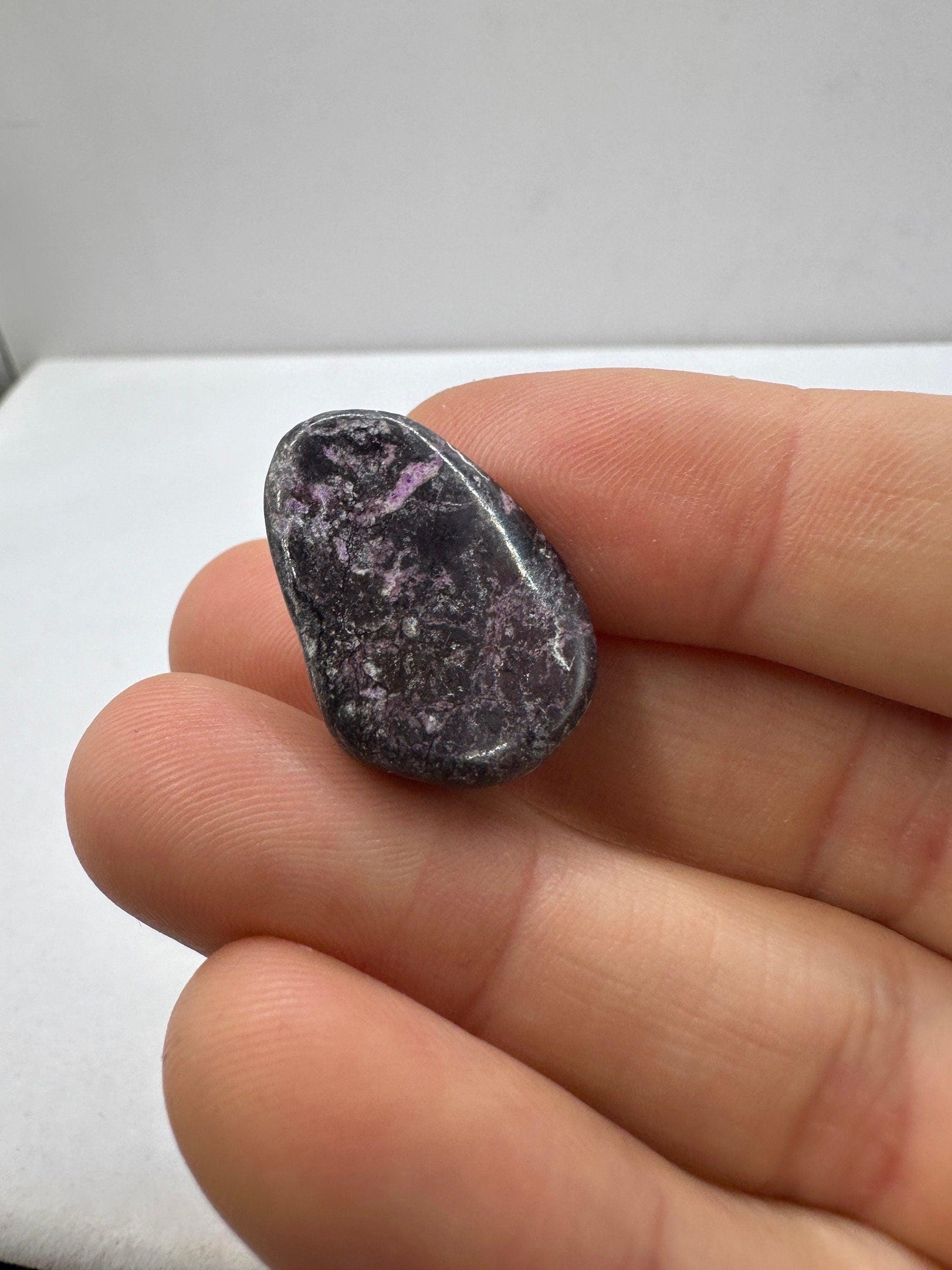 Sugalite Specimen, Polished Sugalite, Rare Sugalite, Inner Peace, South African, Reiki Energy Work, Authentic Sugalite, 6.00 grams