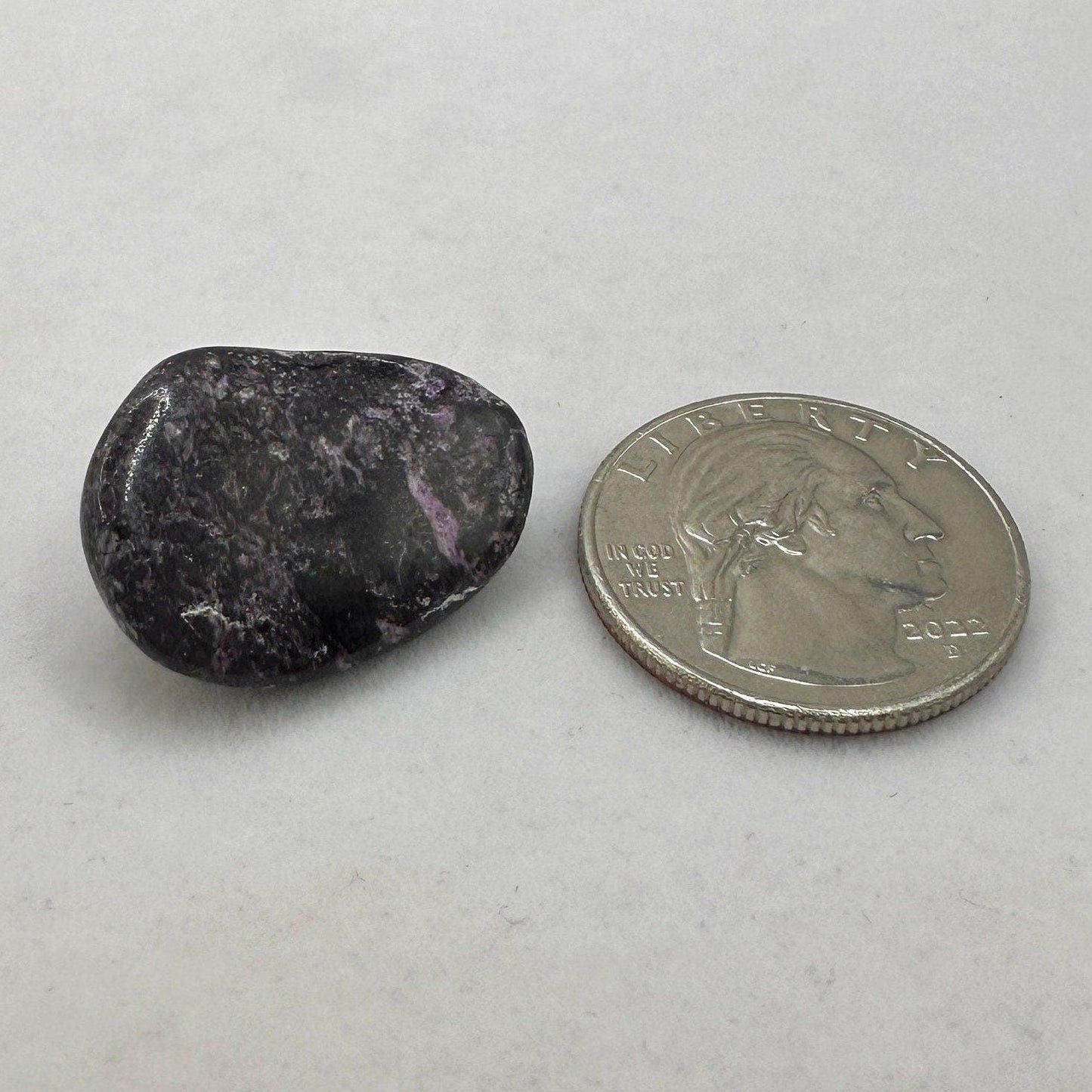 Sugalite Specimen, Polished Sugalite, Rare Sugalite, Inner Peace, South African, Reiki Energy Work, Authentic Sugalite, 6.00 grams