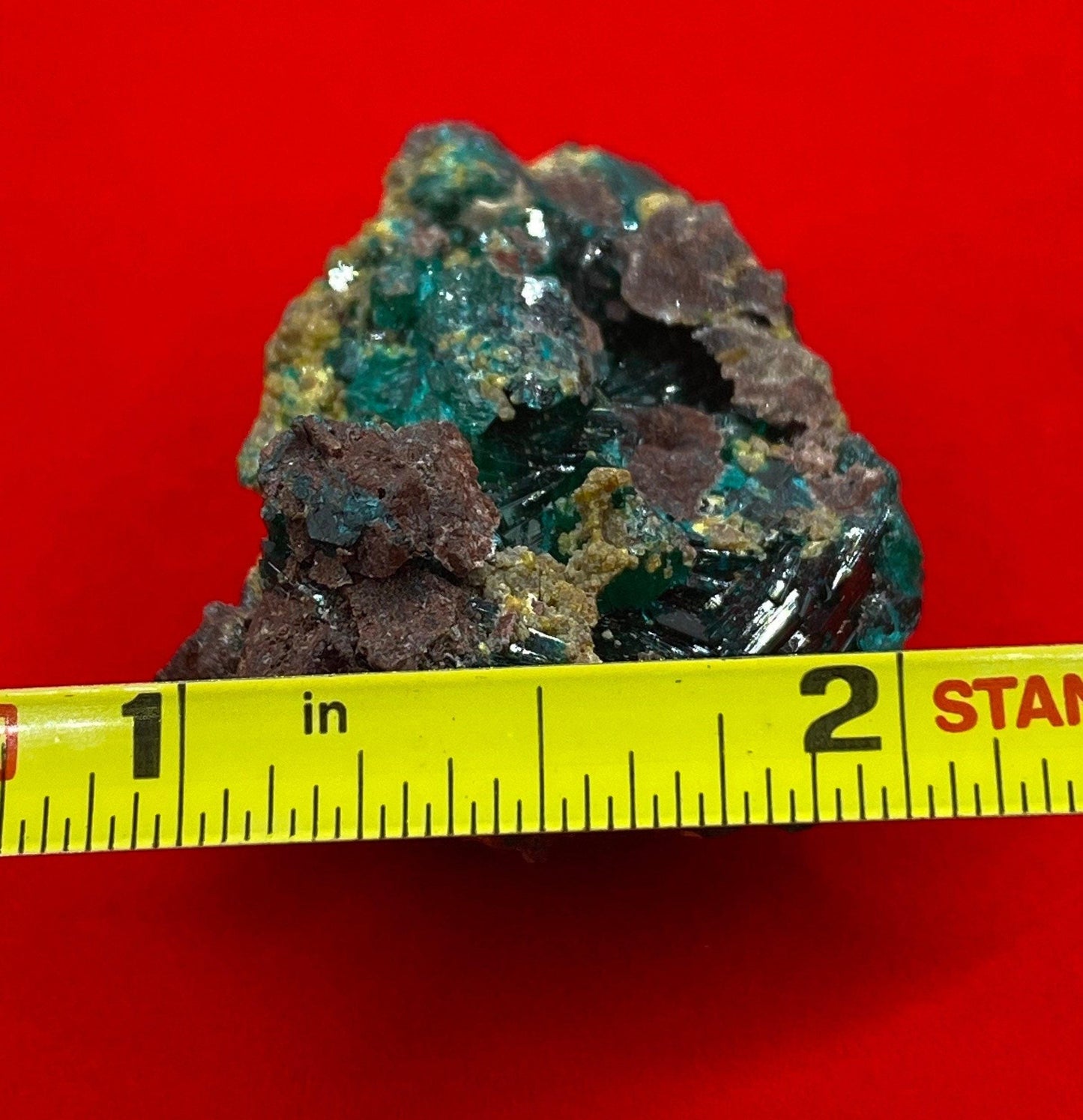 Dioptase, Dioptase Crystal, Deep Emerald Green Color, Authentic, Congo, Reiki, Heart Chakra, Compassion, Financial Abundance, 32.00 grams