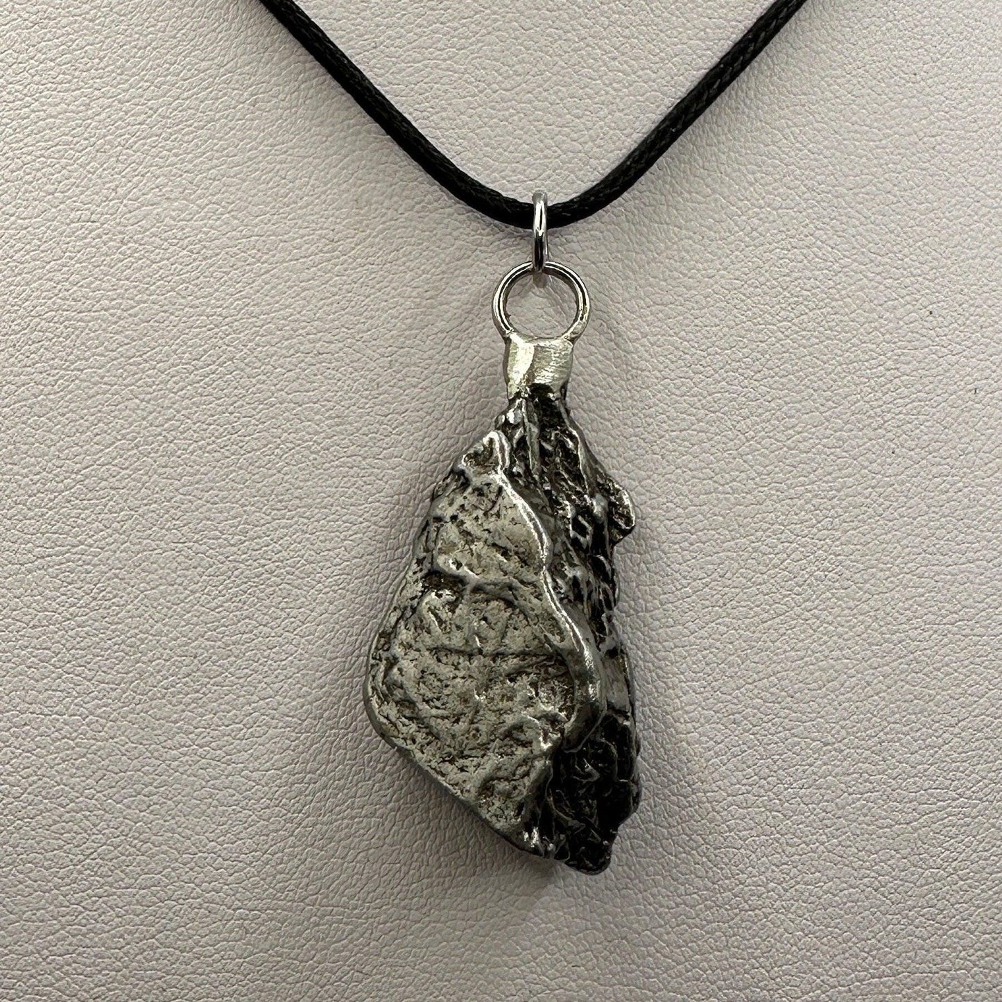 Beautiful Aletai Meteorite Pendant, 22.43 grams, Astronomy Gift, Authentic Meteorite, Meteorite Jewelry, Meteorite Pendant, COA, Space Gift