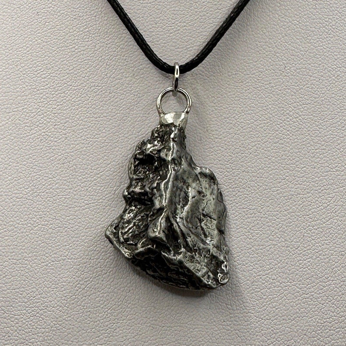 Beautiful Aletai Meteorite Pendant, 21.63 grams, Astronomy Gift, Authentic Meteorite, Meteorite Jewelry, Meteorite Pendant, COA, Space Gift