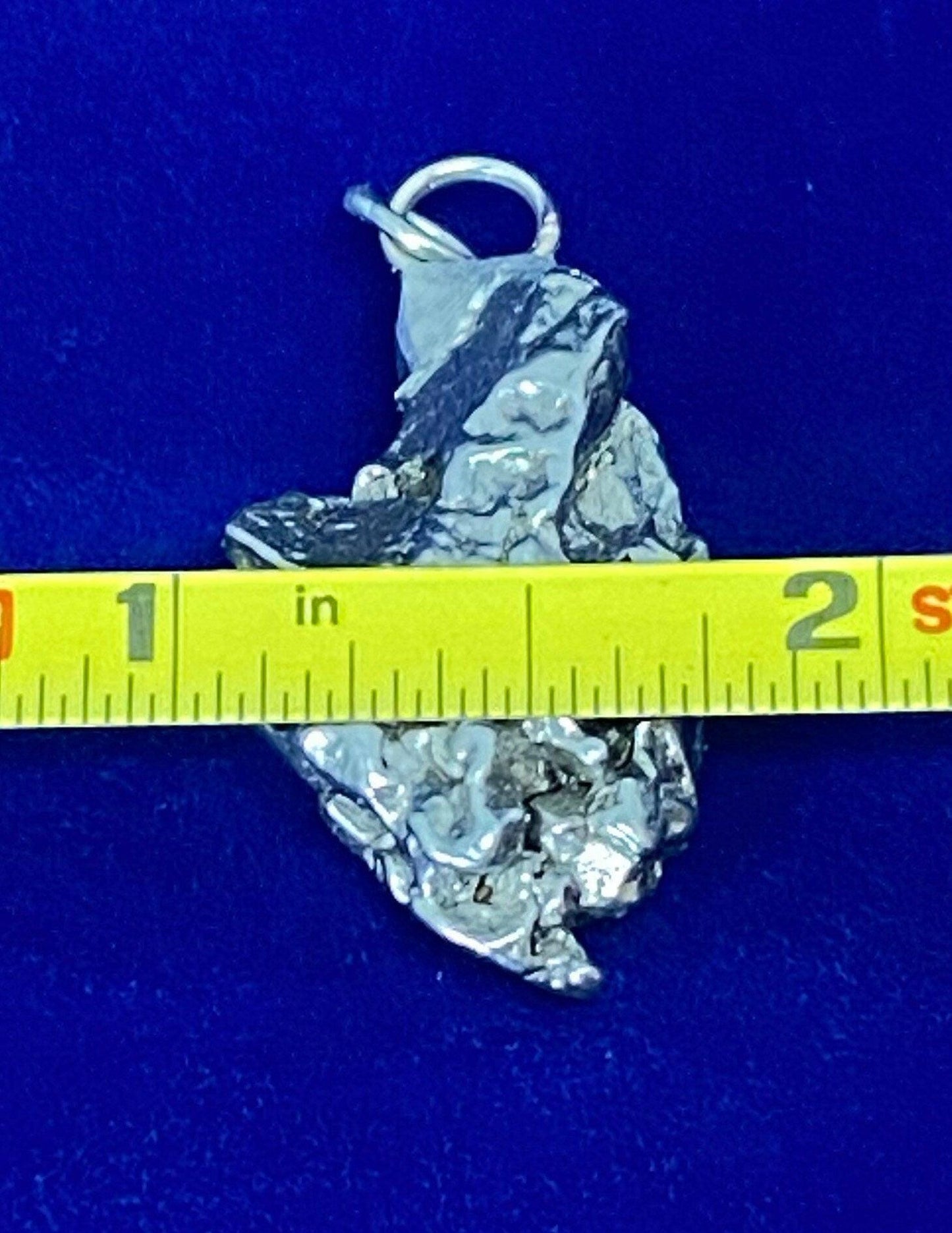 Beautiful Meteorite Campo del Cielo Pendant 16.45 grams, Beautiful and unique meteorite formation, Astronomy Gift