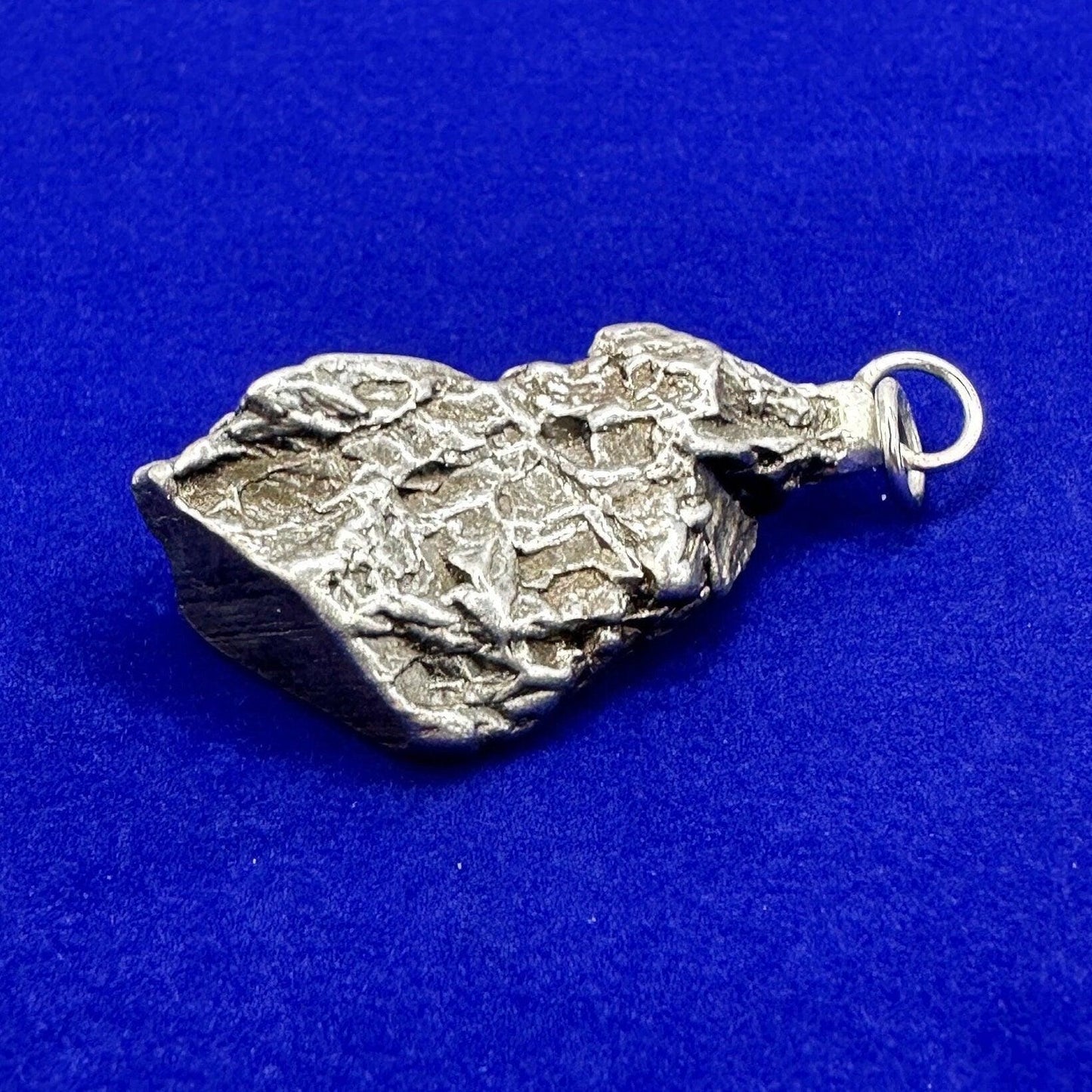 Beautiful Aletai Meteorite Pendant, 22.43 grams, Astronomy Gift, Authentic Meteorite, Meteorite Jewelry, Meteorite Pendant, COA, Space Gift