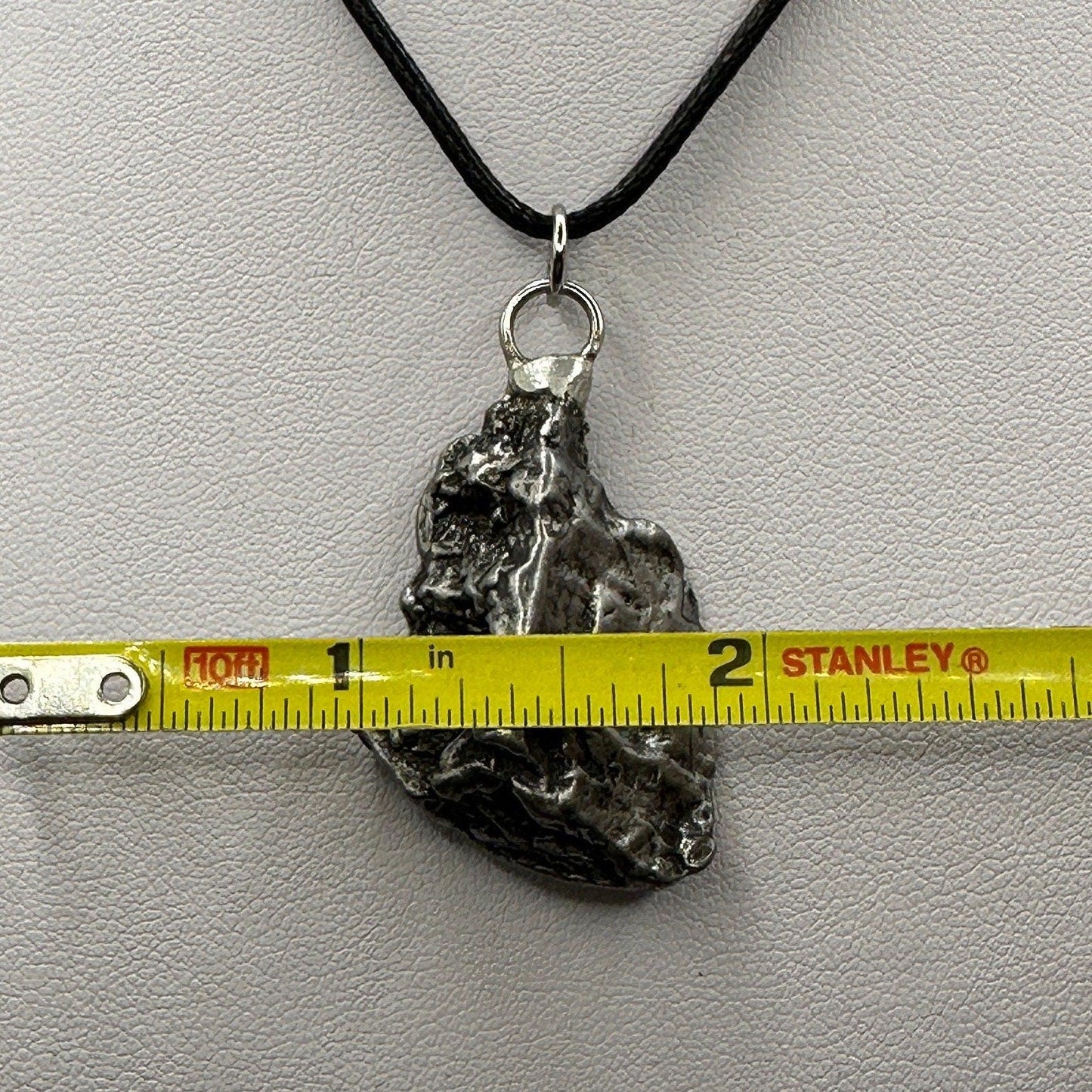 Beautiful Aletai Meteorite Pendant, 21.63 grams, Astronomy Gift, Authentic Meteorite, Meteorite Jewelry, Meteorite Pendant, COA, Space Gift