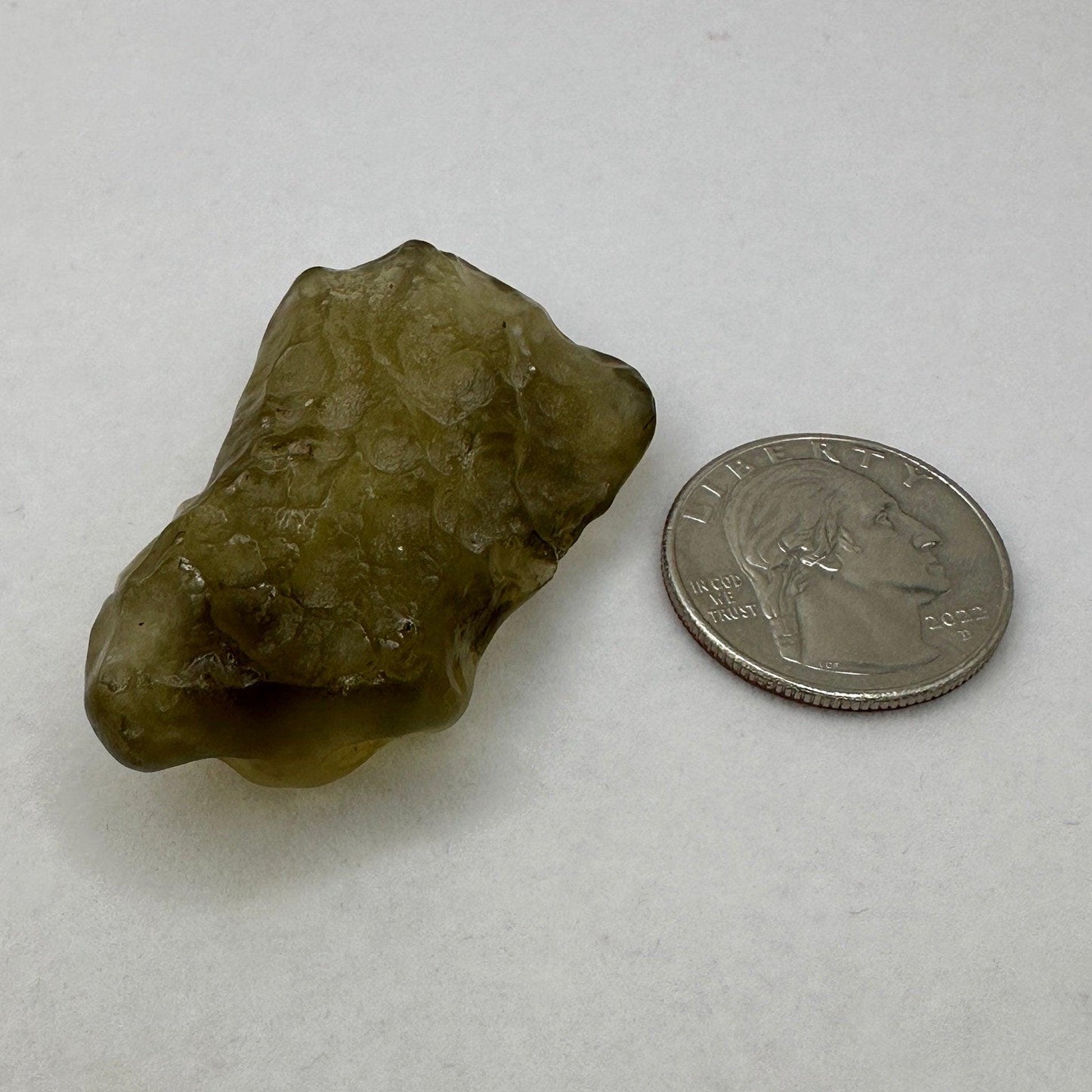 Rare Greenish Libyan Desert Glass, Libyan Gold Tektite, Golden Moldavite, Manifestation Talisman, Astronomy Gift, Space Gift, 19.78 grams