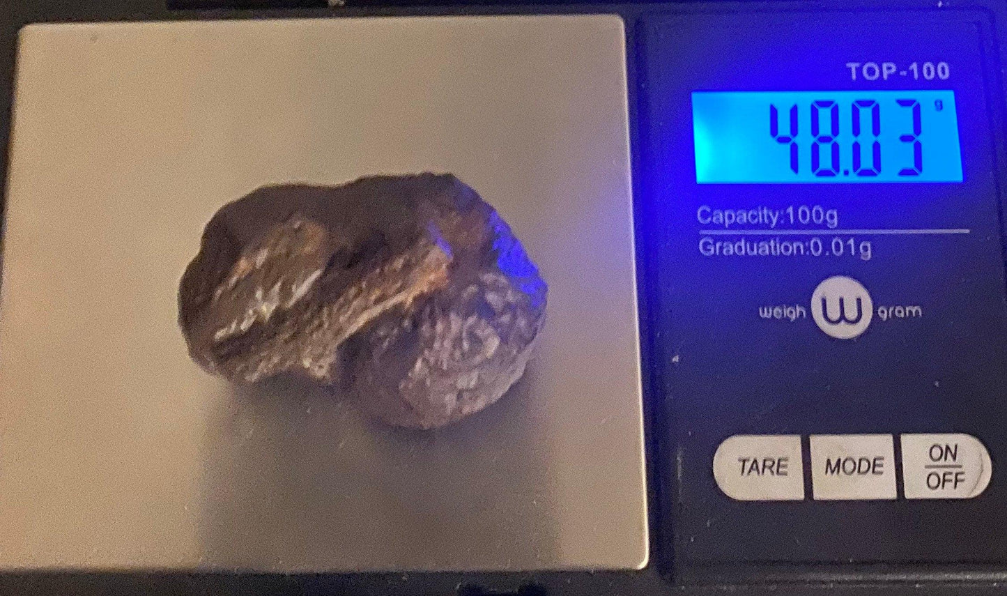 Rare abstract shaped Prophecy Stone from Egypt, Round Stone, Inner Vision, Dreamwork stone, Reiki, Rock Collection, 48.03 grams