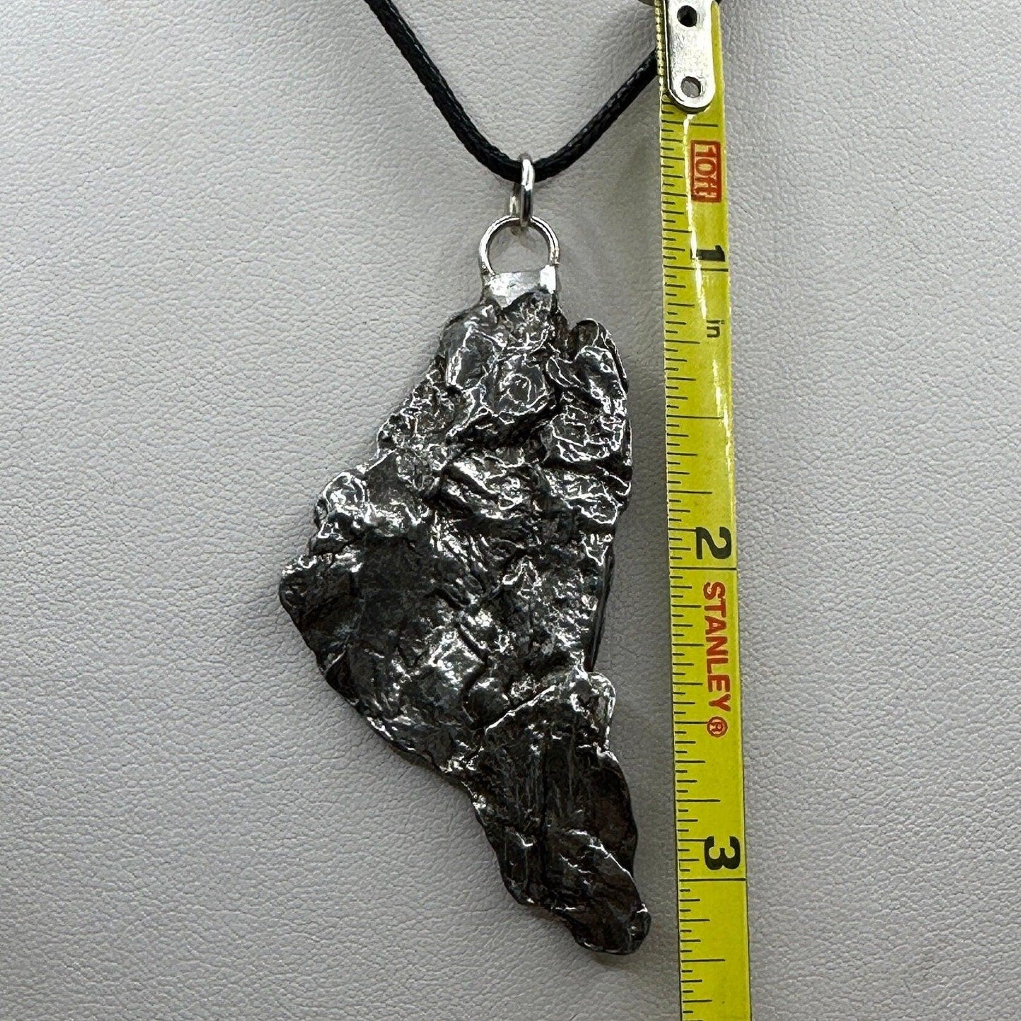 Beautiful Meteorite Campo del Cielo Pendant 18.05 grams, Astronomy Gift, Authentic Meteorite, Meteorite Jewelry, Meteorite Pendant, COA