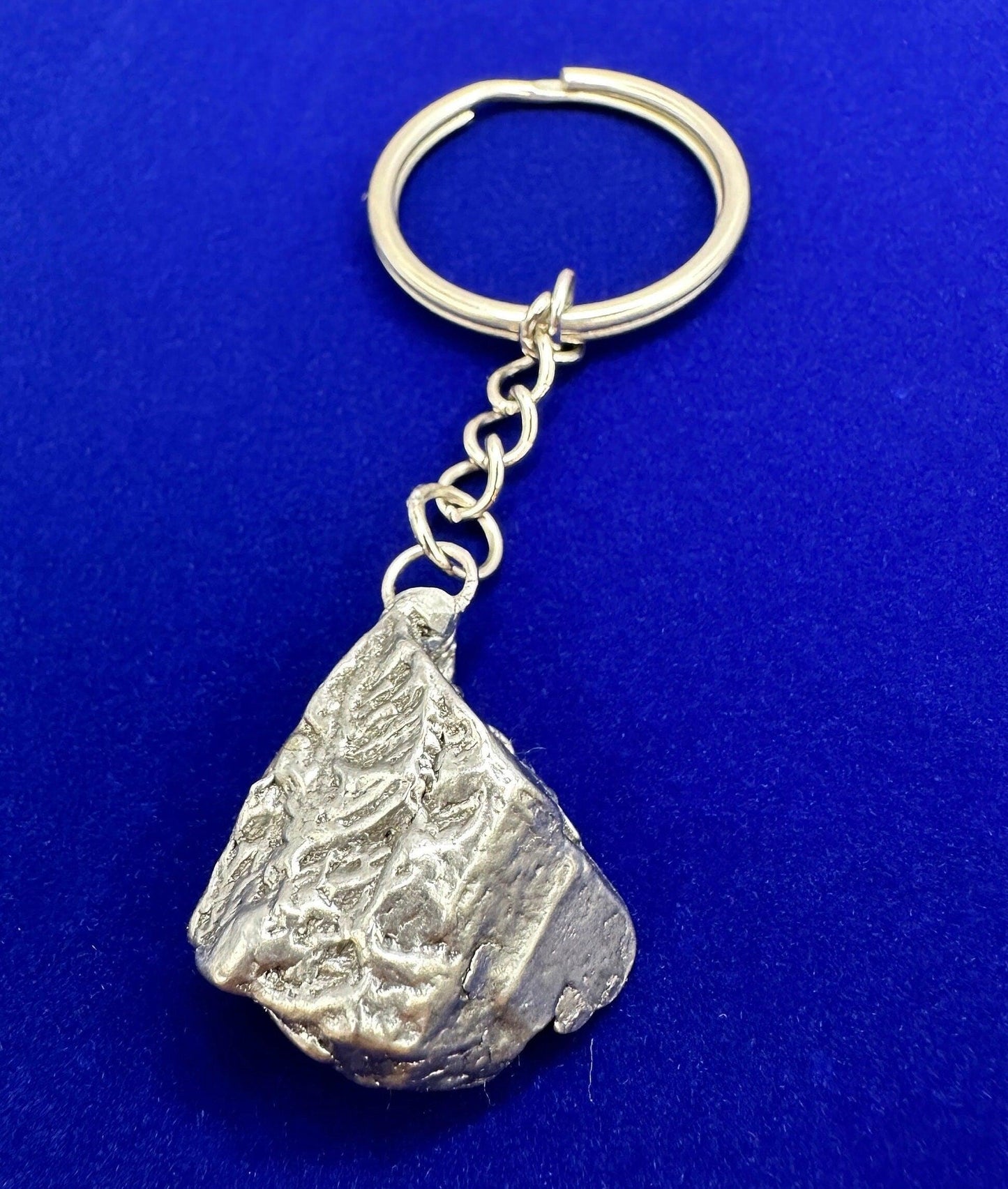 Rare Genuine Aletai Meteorite Keychain, Iron Meteorite, COA, Aletai, Astronomy Gift, Space Gift, Keychain, Space Accessories, 30.96 Grams