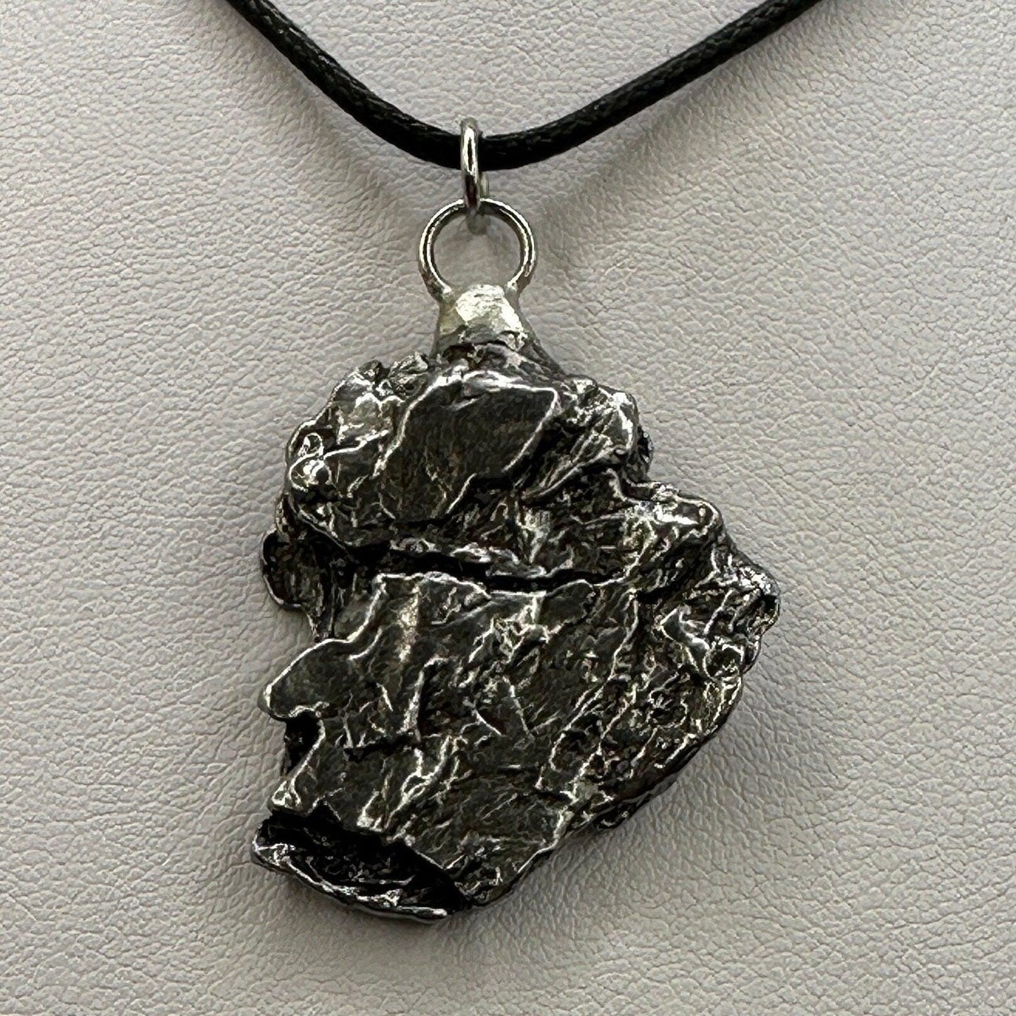 Beautiful Aletai Meteorite Pendant, 20.39 grams, Astronomy Gift, Authentic Meteorite, Meteorite Jewelry, Meteorite Pendant, COA, Space Gift