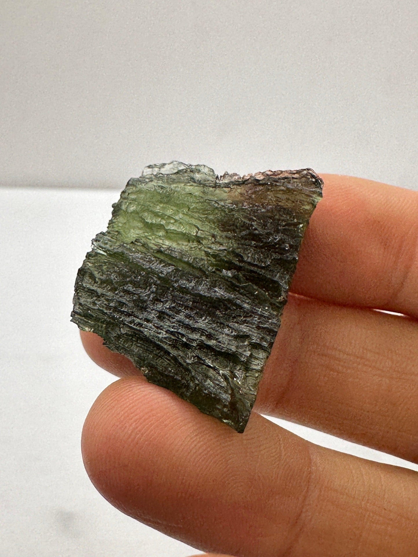 Moldavite Tektite Specimen, High Quality, Transformation, Manifestation, Reiki, Authentic Moldavite Specimen, 10.00 grams|50 carats.