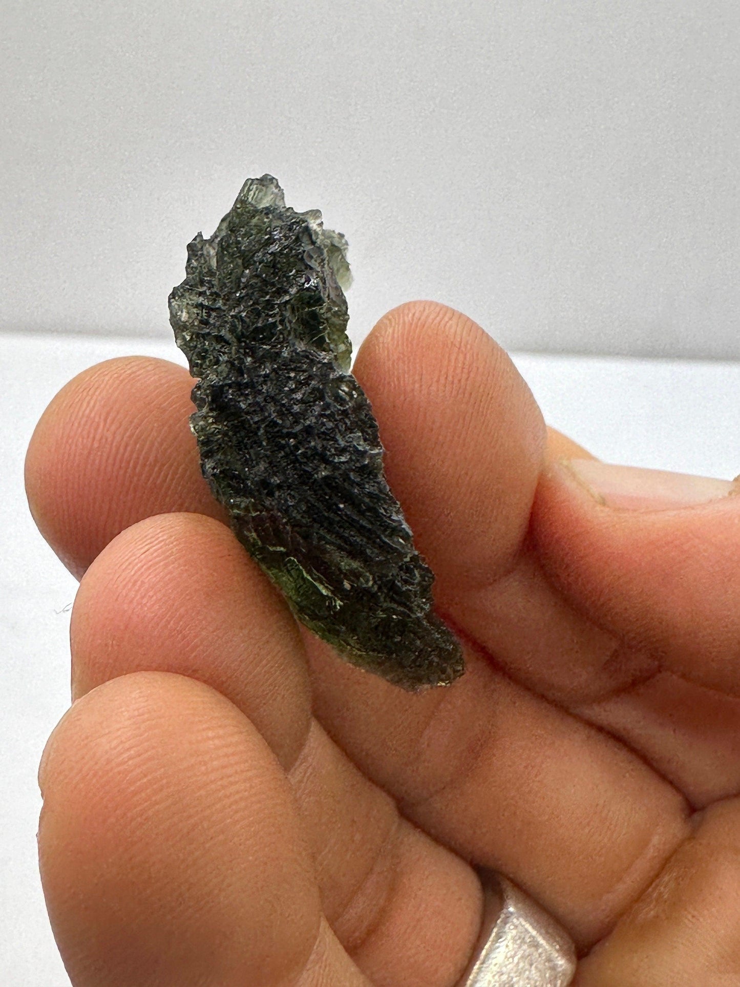 Moldavite Tektite Specimen, High Quality, Transformation, Manifestation, Reiki, Authentic Moldavite Specimen, 10.00 grams|50 carats.