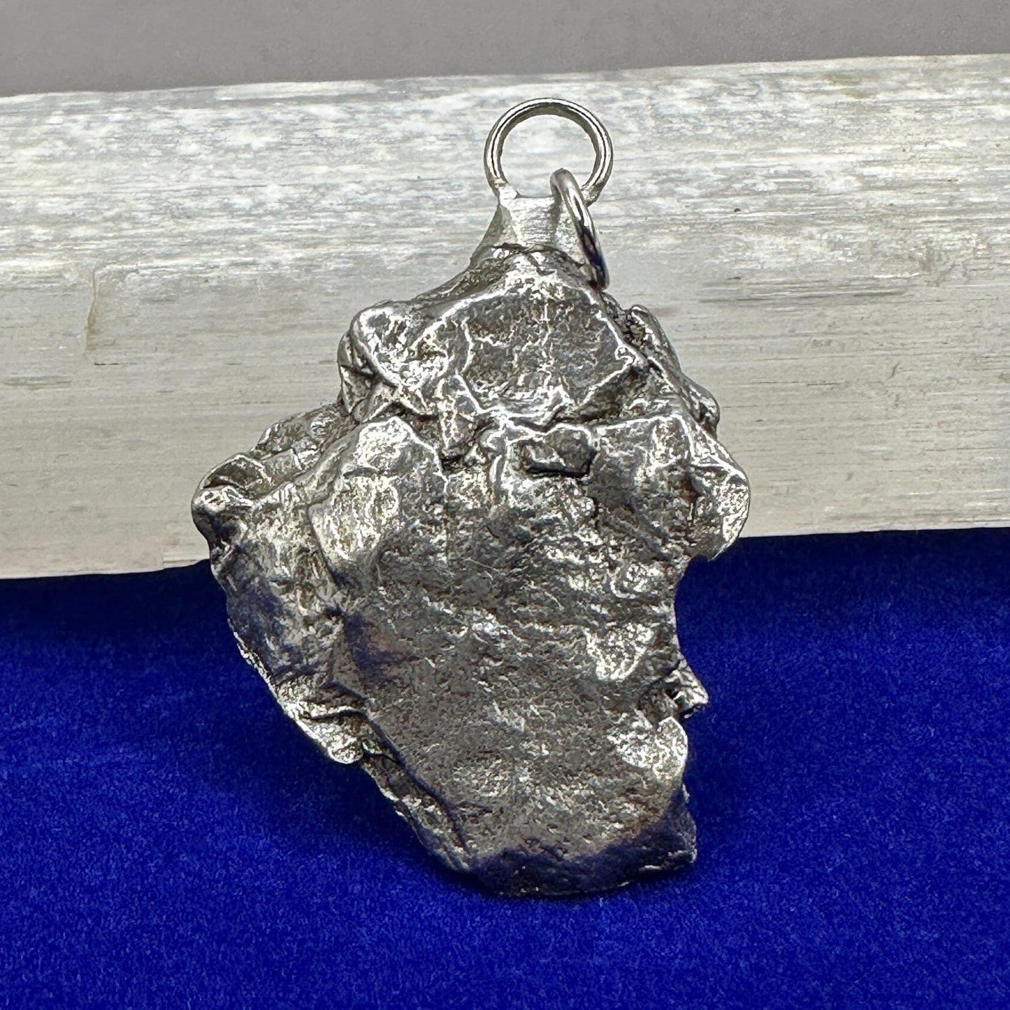 Beautiful Aletai Meteorite Pendant, 20.39 grams, Astronomy Gift, Authentic Meteorite, Meteorite Jewelry, Meteorite Pendant, COA, Space Gift