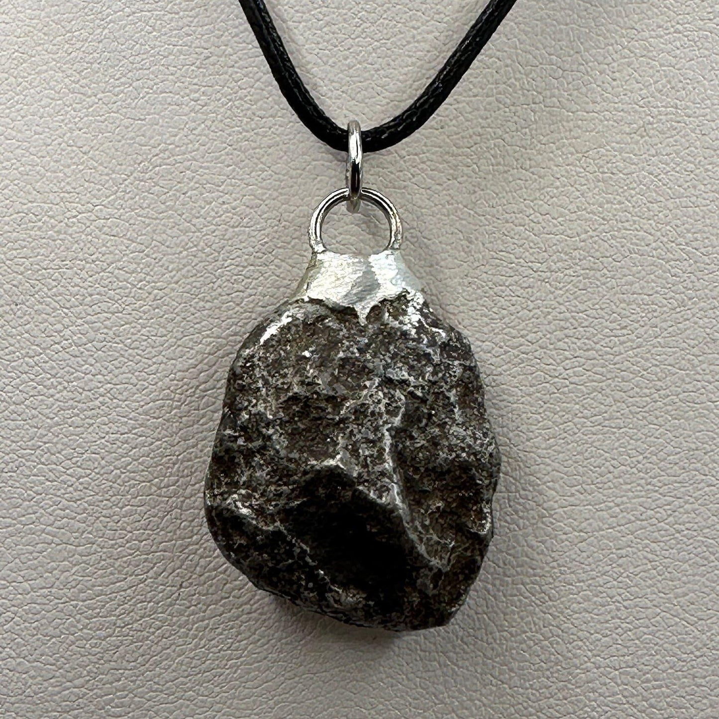 Sikhote-Alin Meteorite Russia Pendant 23.06 grams, Meteorite Pendant, Handmade Jewelry, Space Gift, Iron Meteorite, Astronomy Gift