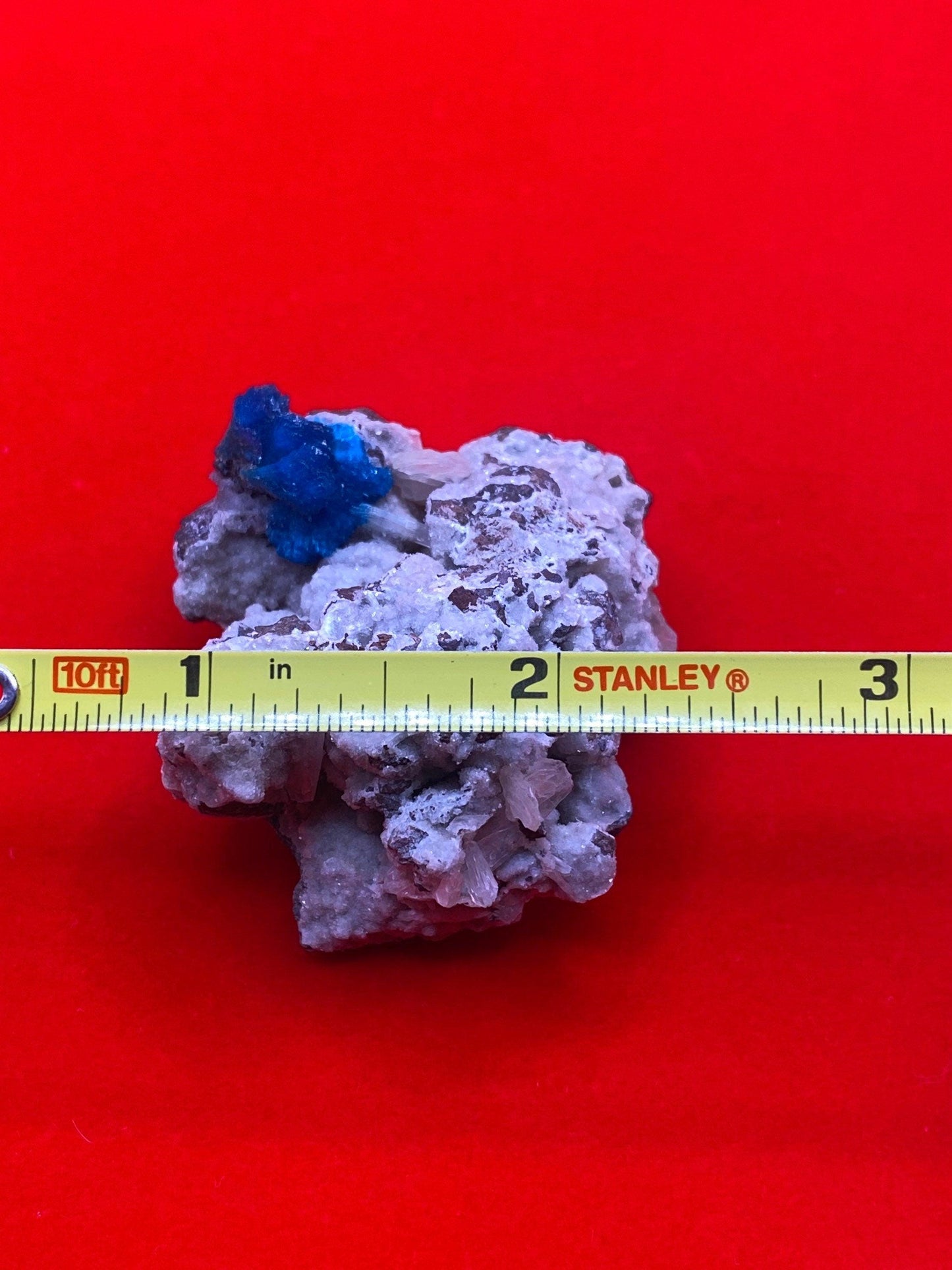 Beautiful Rare Pentagonite Specimen on Stilbite Matrix, Canvansite, Rare Crystal, Third Eye, 59.30 grams