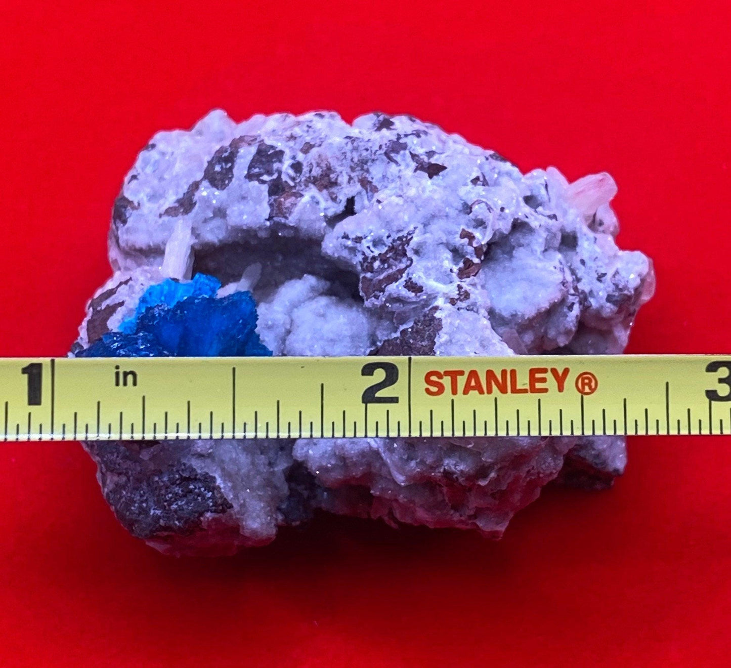 Beautiful Rare Pentagonite Specimen on Stilbite Matrix, Canvansite, Rare Crystal, Third Eye, 59.30 grams