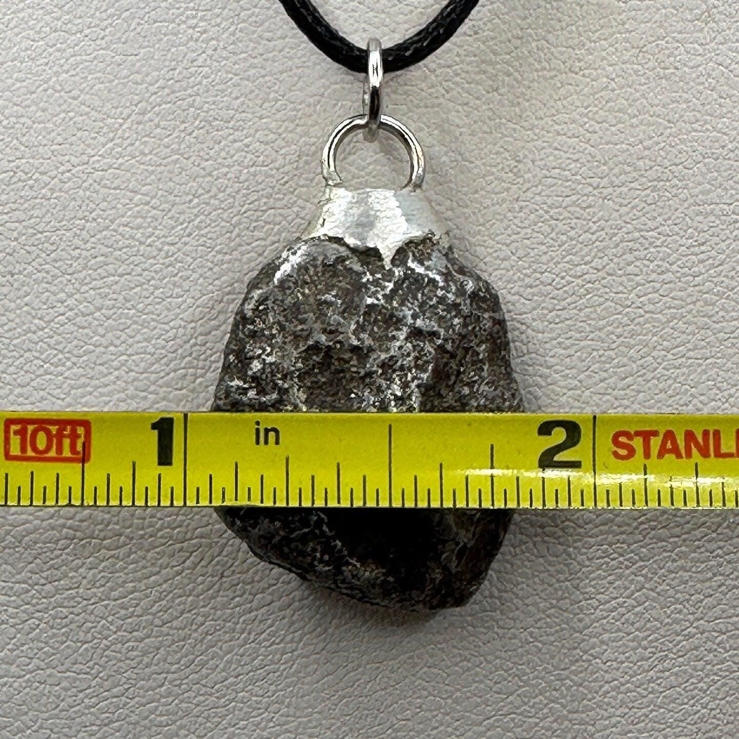 Sikhote-Alin Meteorite Russia Pendant 23.06 grams, Meteorite Pendant, Handmade Jewelry, Space Gift, Iron Meteorite, Astronomy Gift