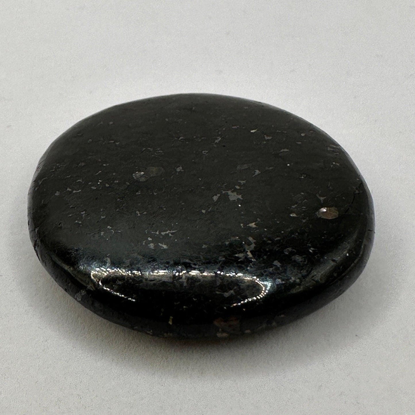 Nuummite Stone, Polished Nuummite, Greenland, Reiki, Rock Collection, Manifesting, Grounding, Energy Work, Reiki Creativity, 25.91 grams