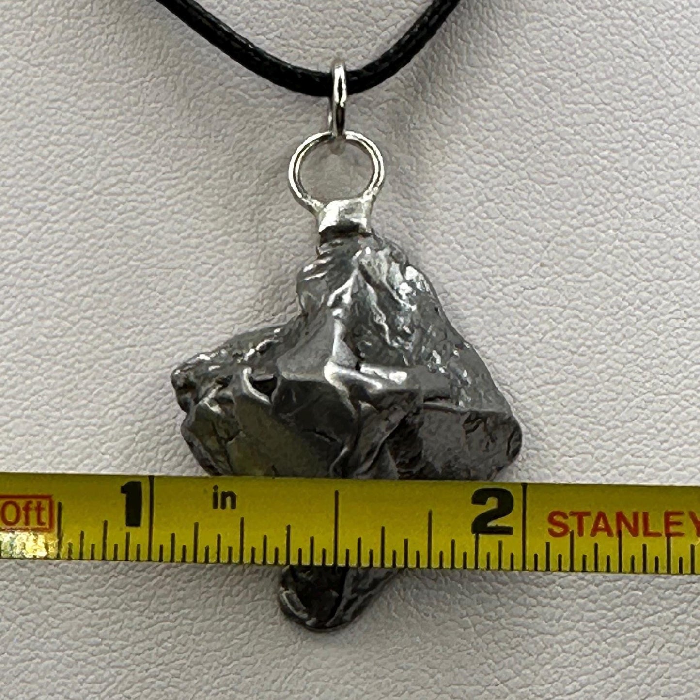 Beautiful Aletai Meteorite Pendant, 15.38 grams, Astronomy Gift, Authentic Meteorite, Meteorite Jewelry, Meteorite Pendant, COA, Space Gift